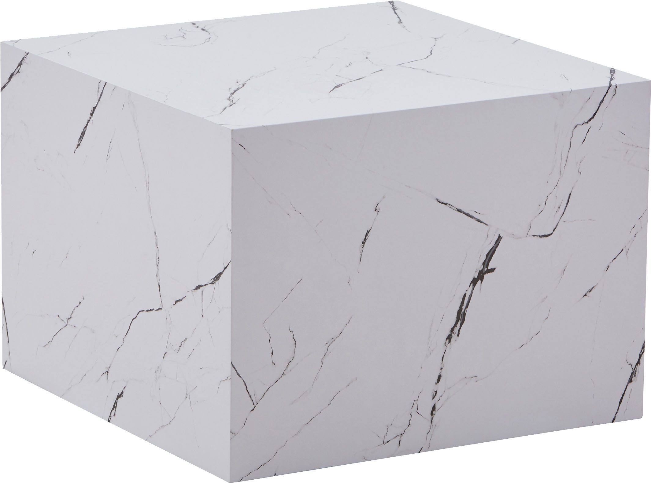 Kayoom Beistelltisch Cuboid 125, modernes Design, robuste Konstruktion (1-St), vielseitig einsetzbar, edle Oberfläche, robuste Konstruktion