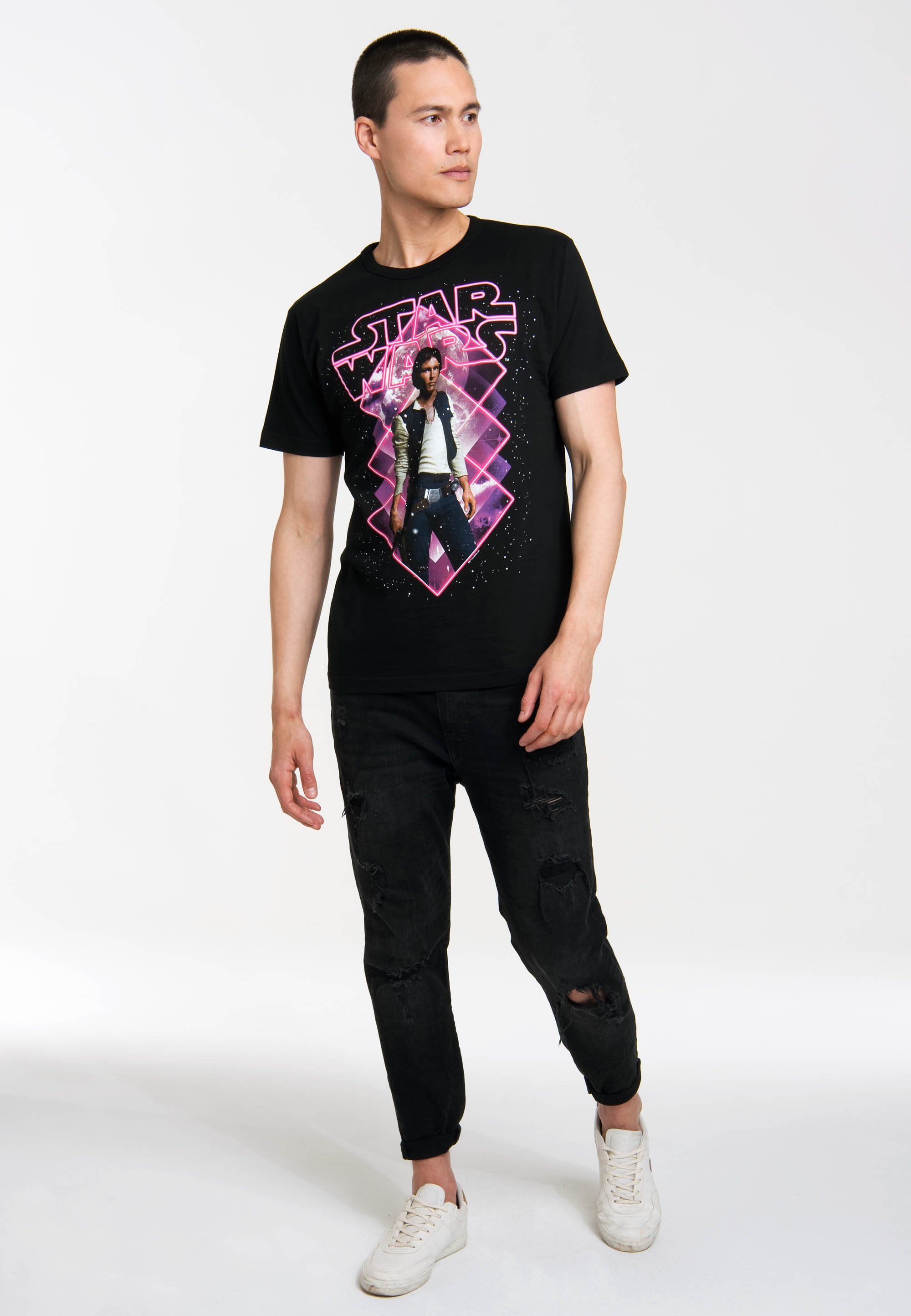 T-Shirt Siebdruck Han mit hochwertigem LOGOSHIRT Solo