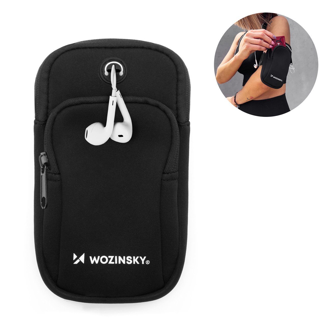 Wozinsky Handytasche Wozinsky Laufband für Handys Armband Handytasche – Bild 2 von 5