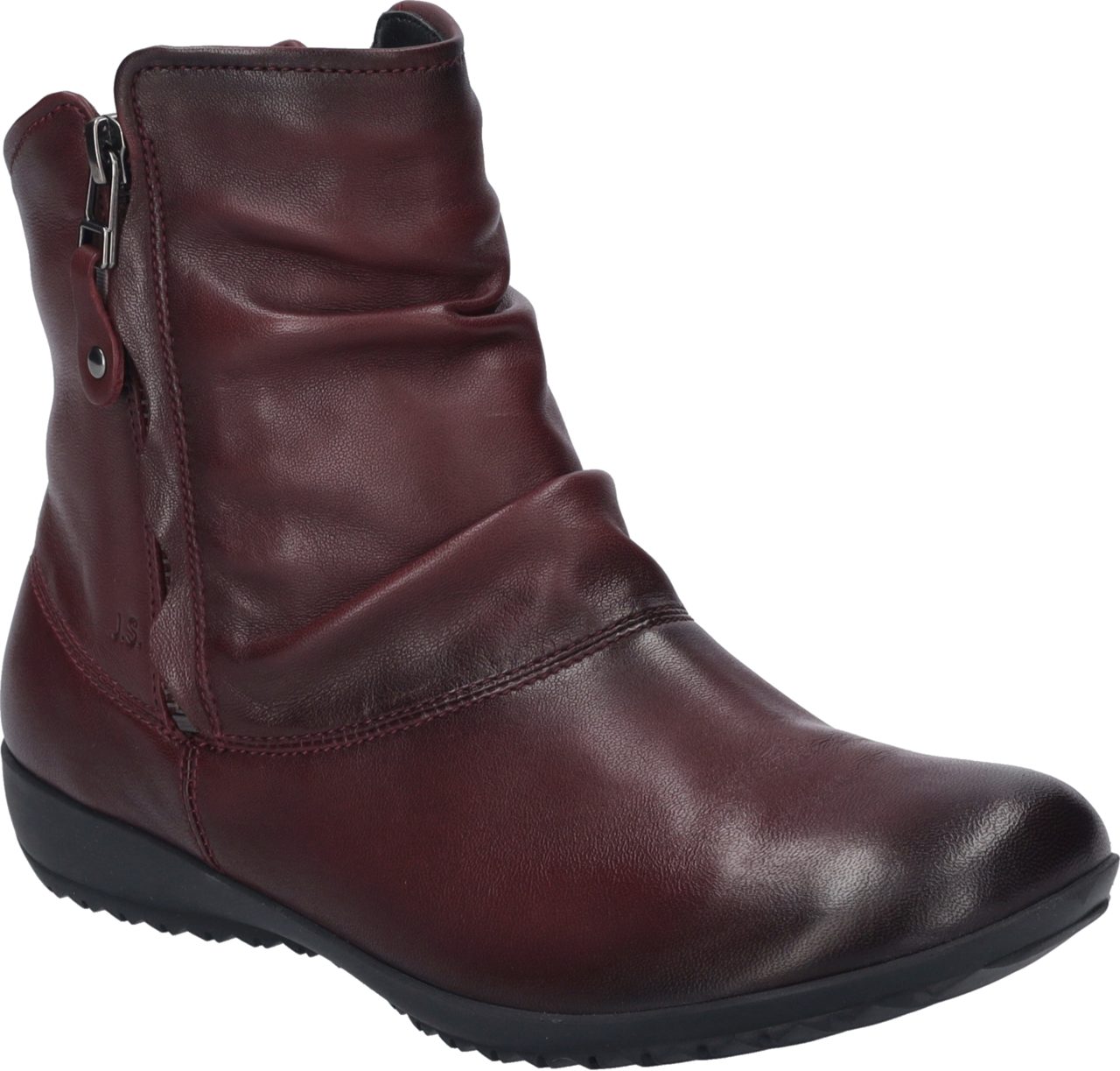 Josef Seibel Naly 24 Stiefelette Reißverschluss Stiefel, Herbststiefelette mit Reißverschlüsse, Weite G