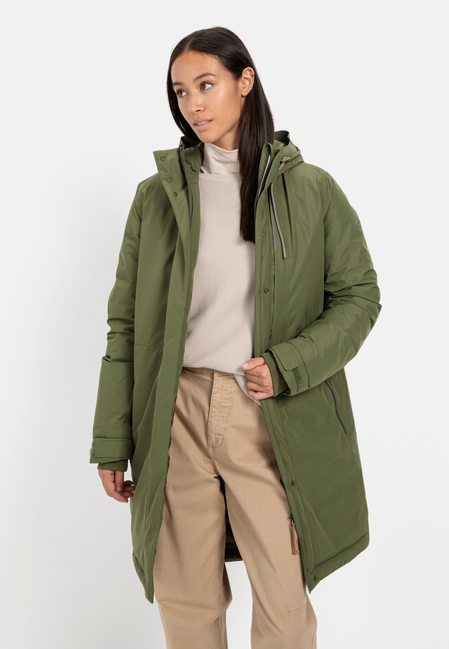 Funktionsmantel aus recyceltem Polyester