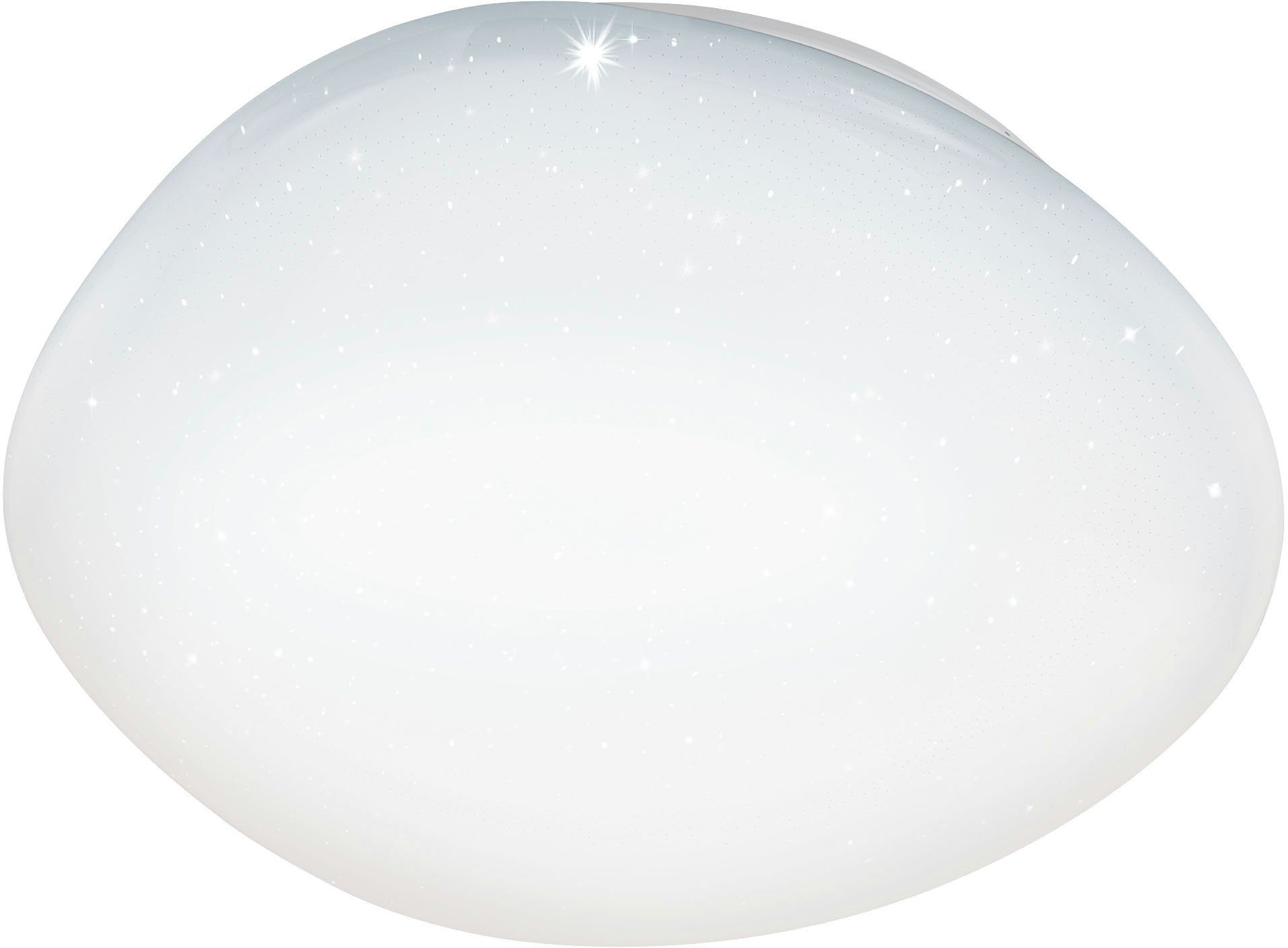 EGLO Deckenleuchte SILERAS-Z, Bluetooth, CCT - über Fernbedienung, Dimmfunktion, Farbsteuerung, Farbwechsel, Memoryfunktion, Nachtlichtfunktion, RGB, Smart Home, Weckerfunktion, dimmbar über Fernbedienung, mehrere Helligkeitsstufen, LED fest integriert, warmweiß - kaltweiß, Timer, App/Sprachsteuerung Alexa, exkl. Fernbedienung