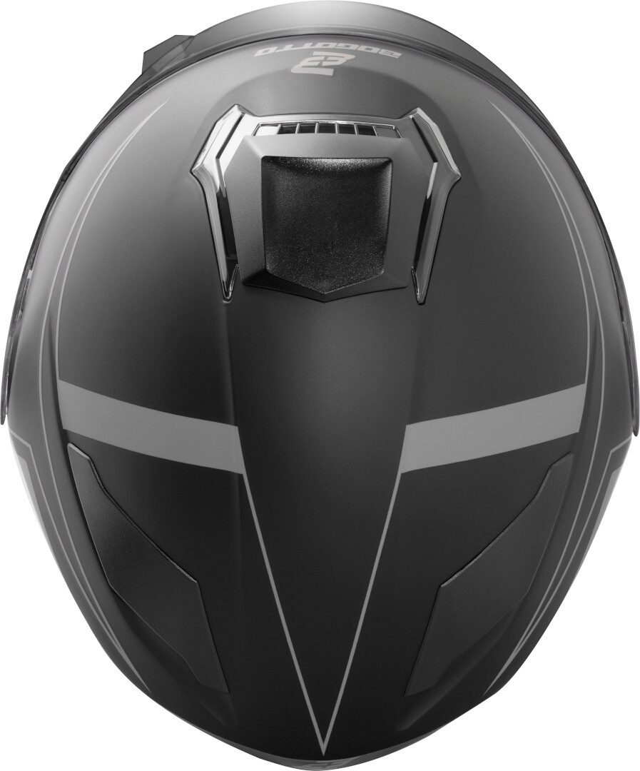 Bogotto Motorradhelm H271 BT Taog Bluetooth Klapphelm, integriertes Kommunikationssystem,geeignet für Brillenträger,hera