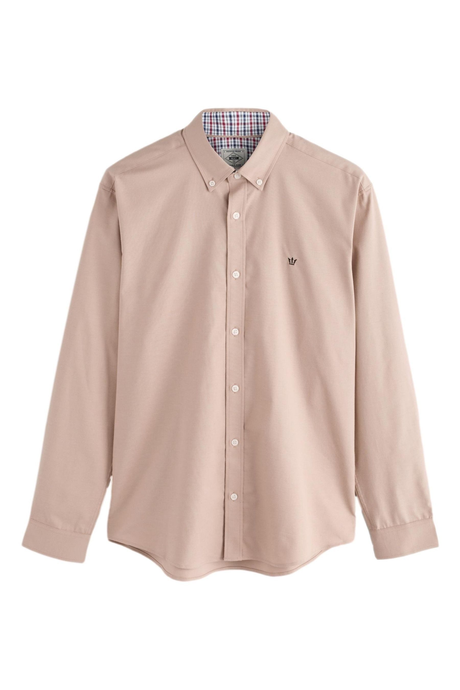 Next Langarmhemd Langärmeliges Oxfordhemd mit Stretch günstig online kaufen