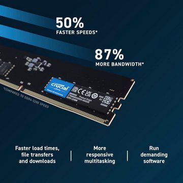 Crucial 16GB DDR5-5200 UDIMM Arbeitsspeicher