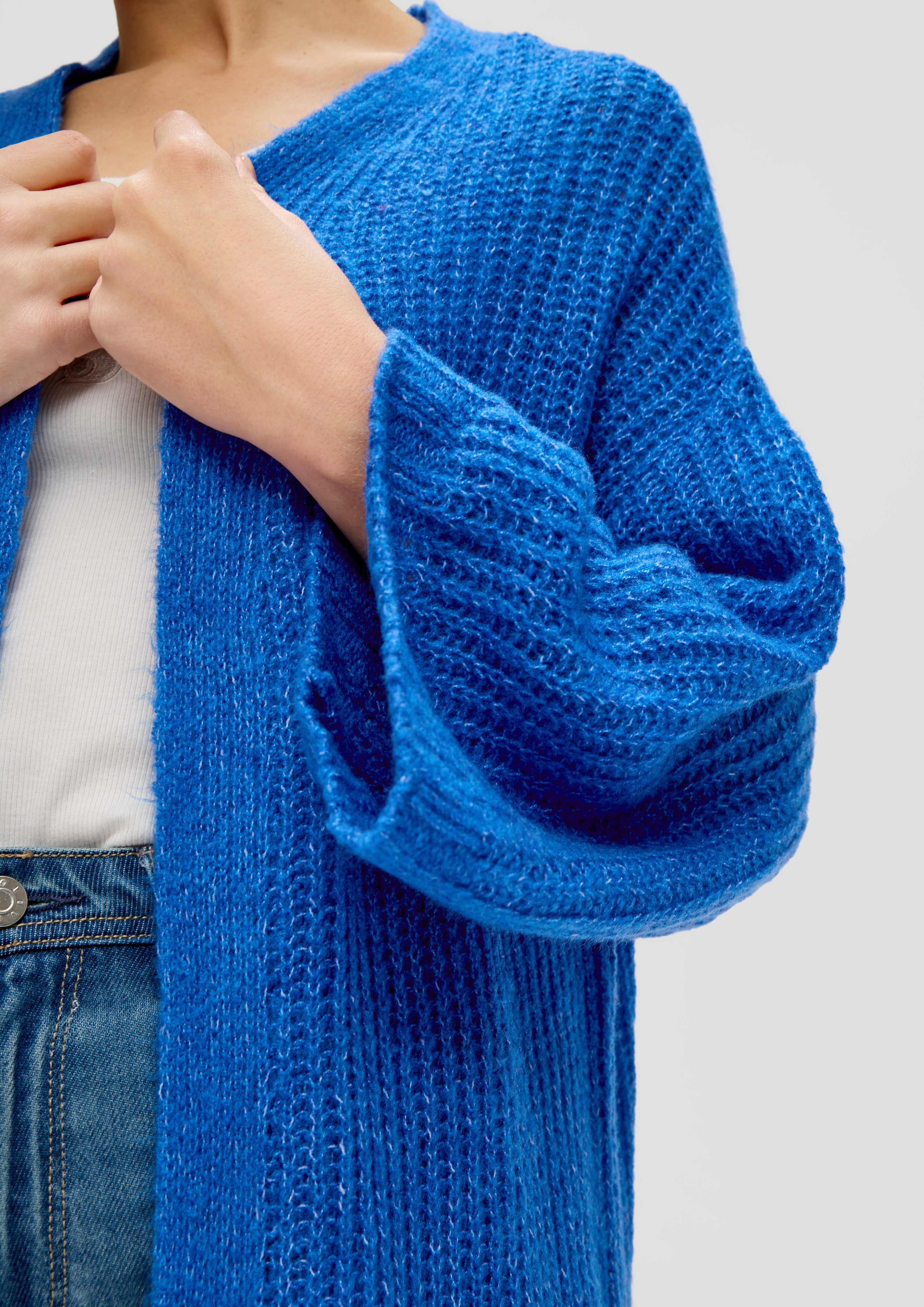 s.Oliver Strickjacke Locker gestrickter Cardigan günstig online kaufen
