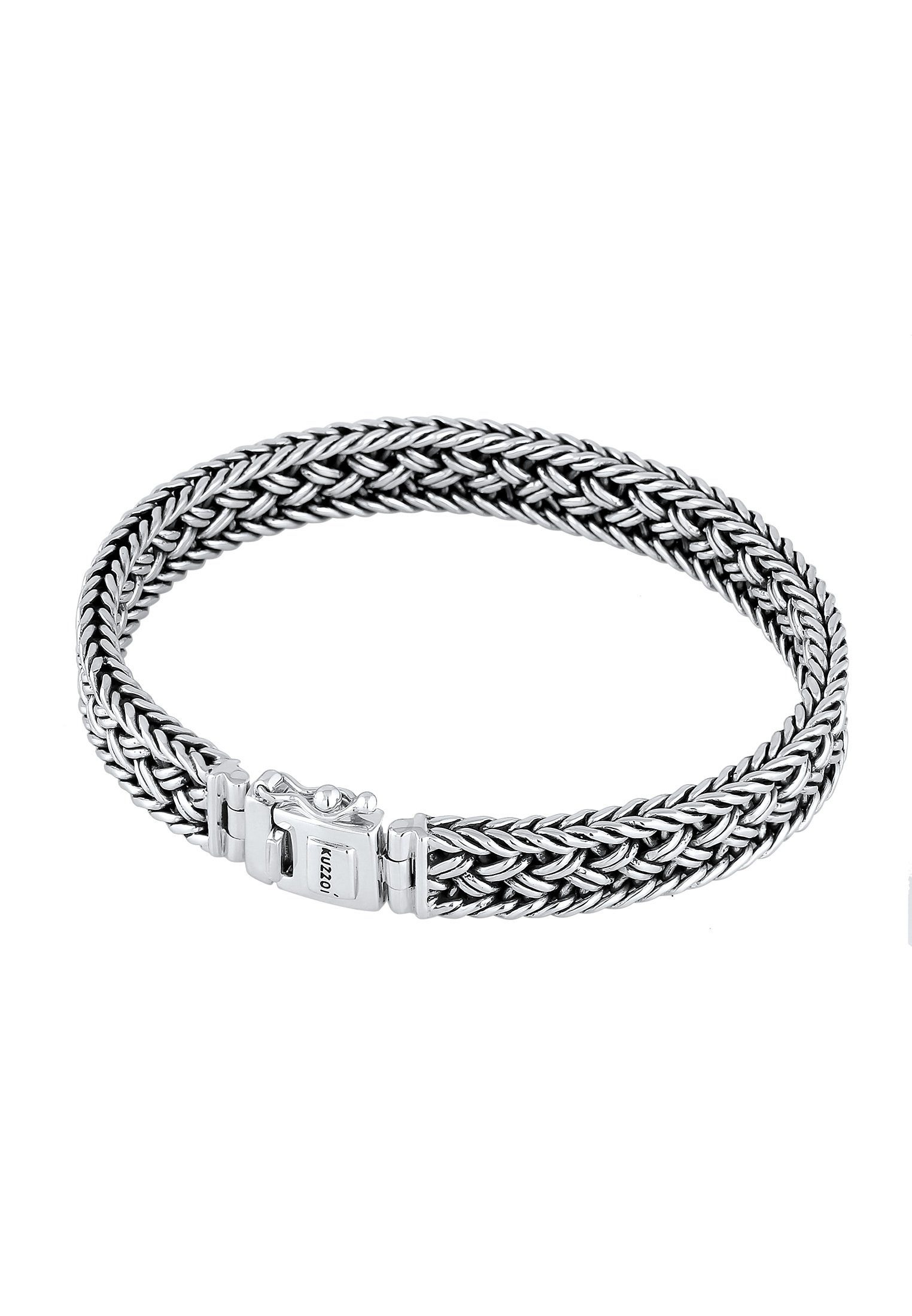 2. Bild von Kuzzoi Armband Unisex Königskette Kastenverschluss 925er Silber