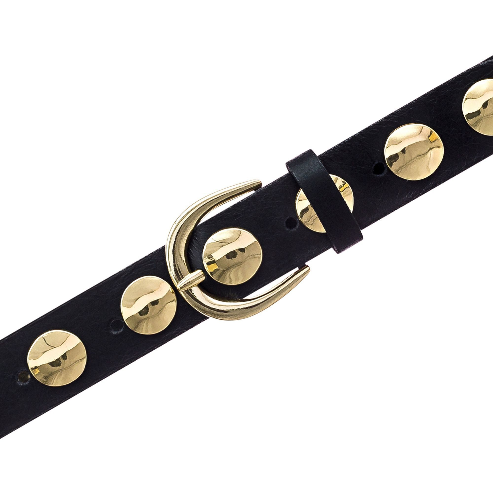 b.belt Ledergürtel Dornschließe