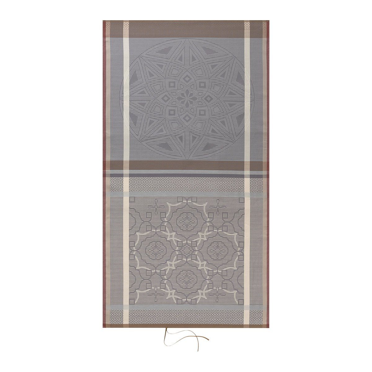 Le Jacquard Francais Strandtuch Zellige Mica 100x200 cm, Waffelpiqué (1-St), Waffelpiqué