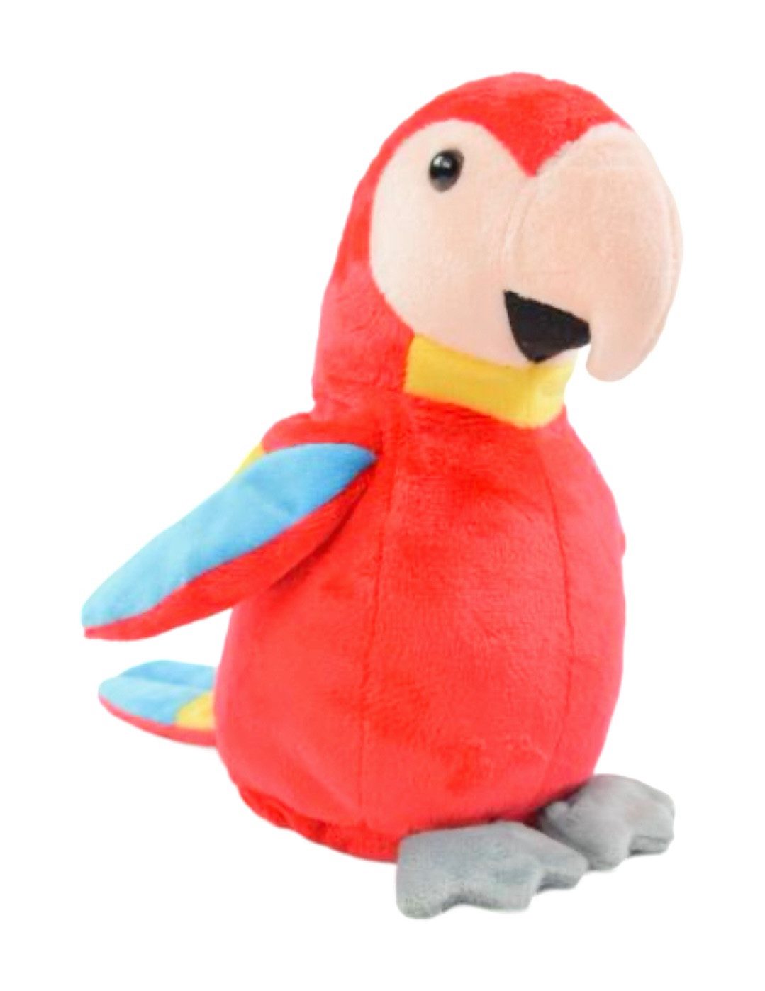 Kögler Kuscheltier Labertier Papagei rot 16 cm