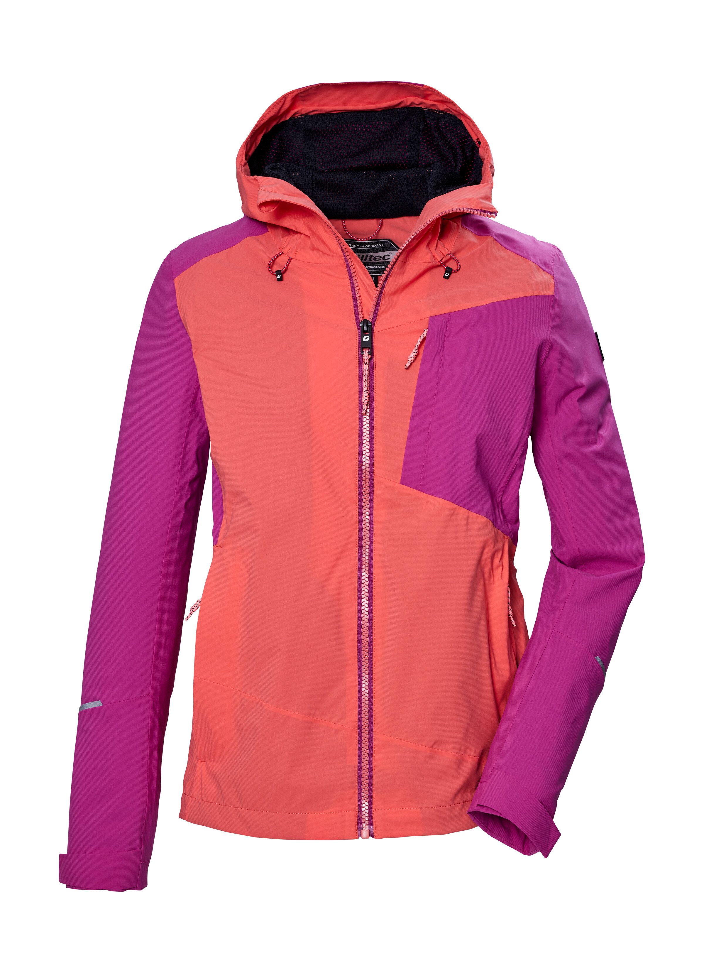 Killtec Outdoorjacke KOS 83 WMN JCKT Damenjacke: Colourblock, wasserdicht, günstig online kaufen