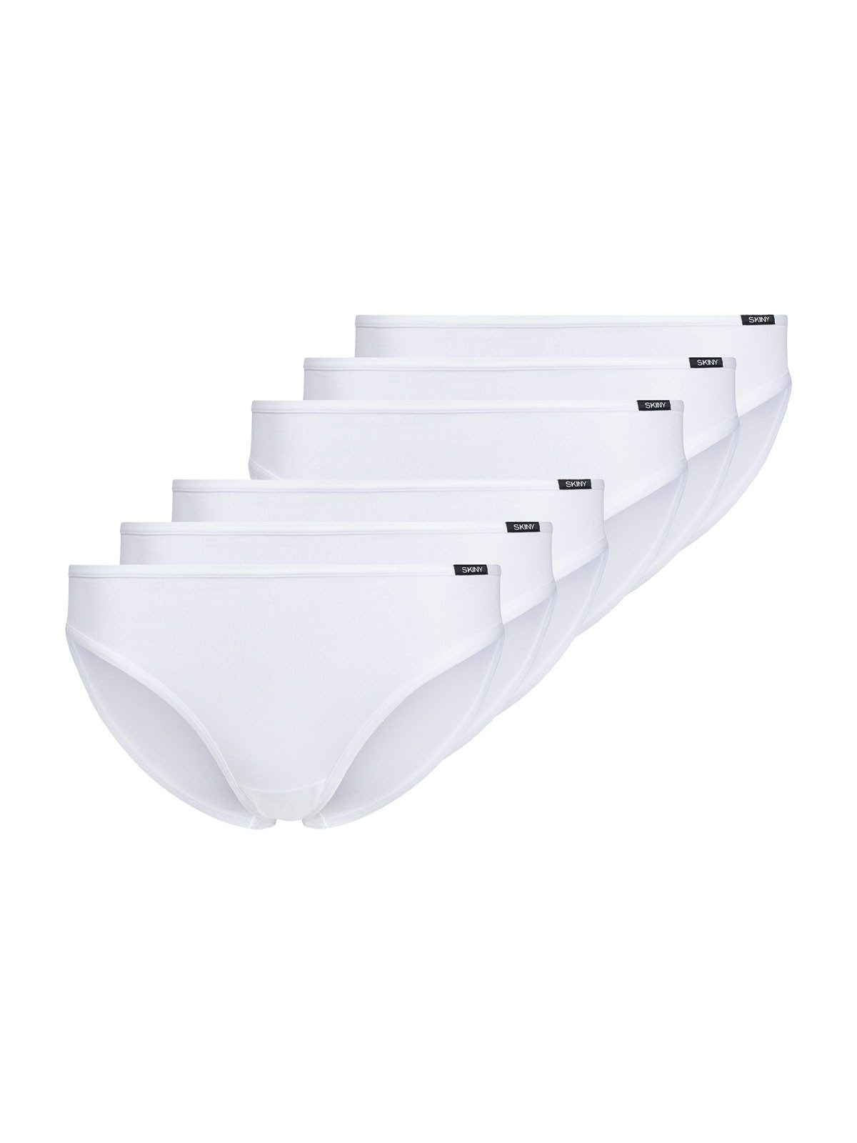 Skiny Bikinislip 6er Pack Damen Rio Slip Cotton Essentials (Packung, 6-St) günstig online kaufen