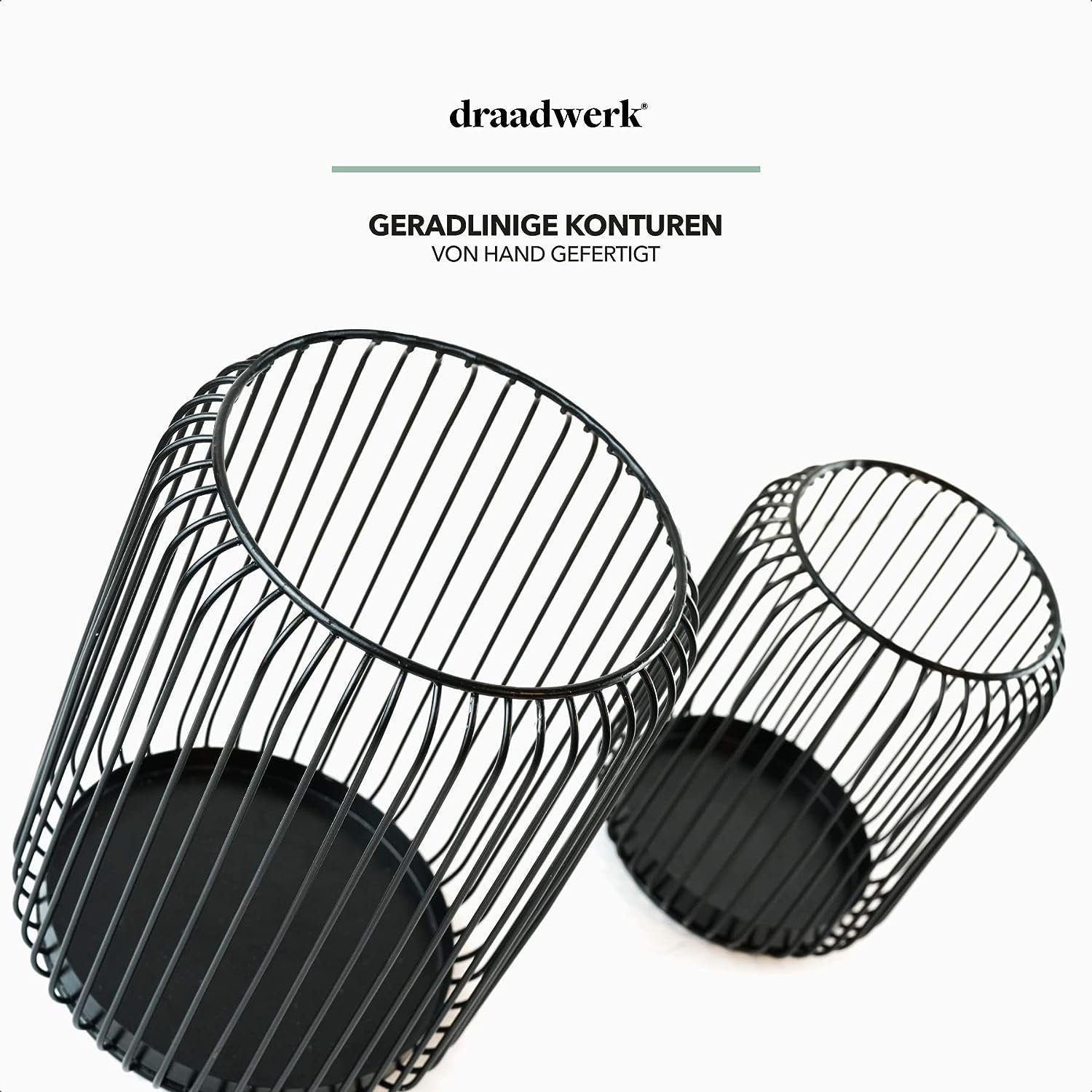 draadwerk® Windlicht Windlicht 2er Set, Kerzenständer günstig online kaufen