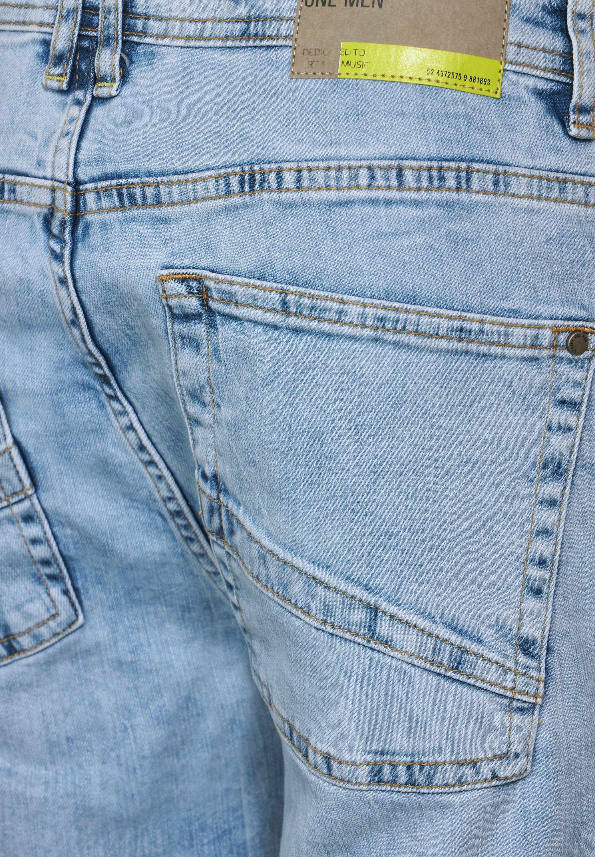 ONE MEN 5-Pocket-Style Jeans Gerade STREET