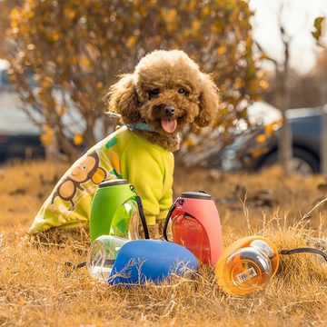 GelldG Hunde-Futterautomat Große Hunde-Wasserflasche Praktischer Hunde-Wasserspender
