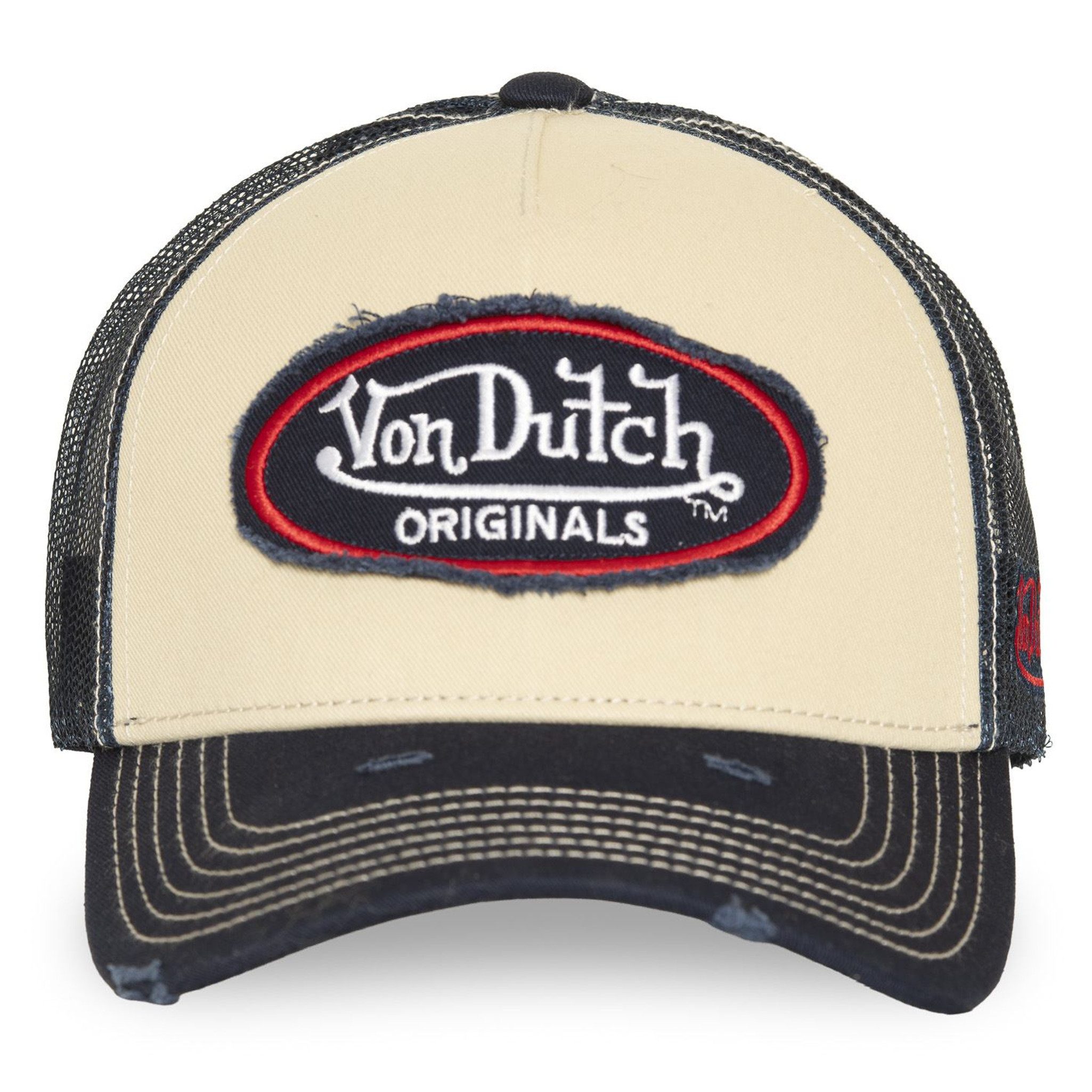 Von Dutch Trucker Cap Von Dutch Originals Trucker Cap - URBAN USED Effects (Basecap, Basecap, Meshcap, Trucker Kappe) Used-Look