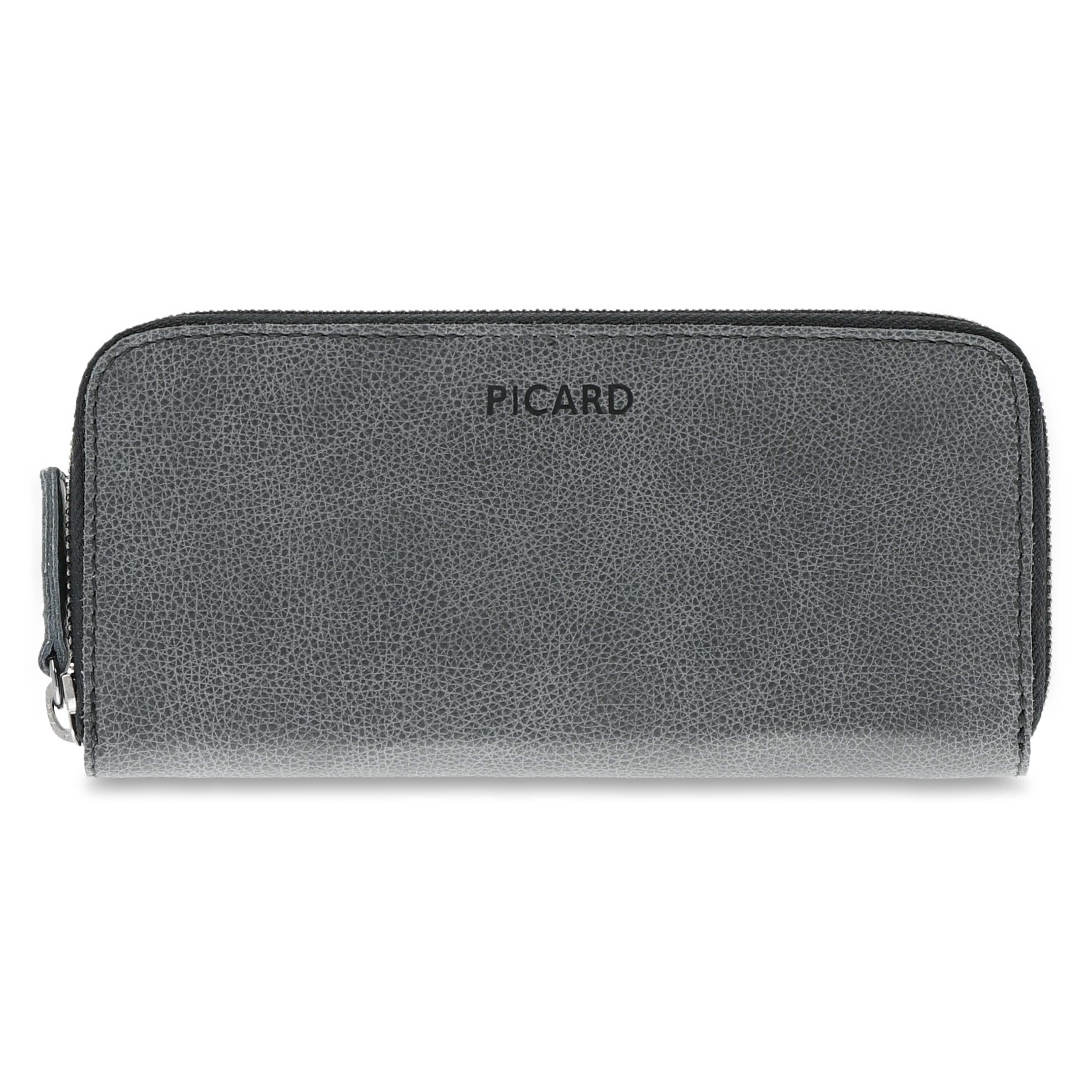 Picard Schreibgeräteetui PICARD Schreibgeräteetui Pouch aus Echtleder schwarz