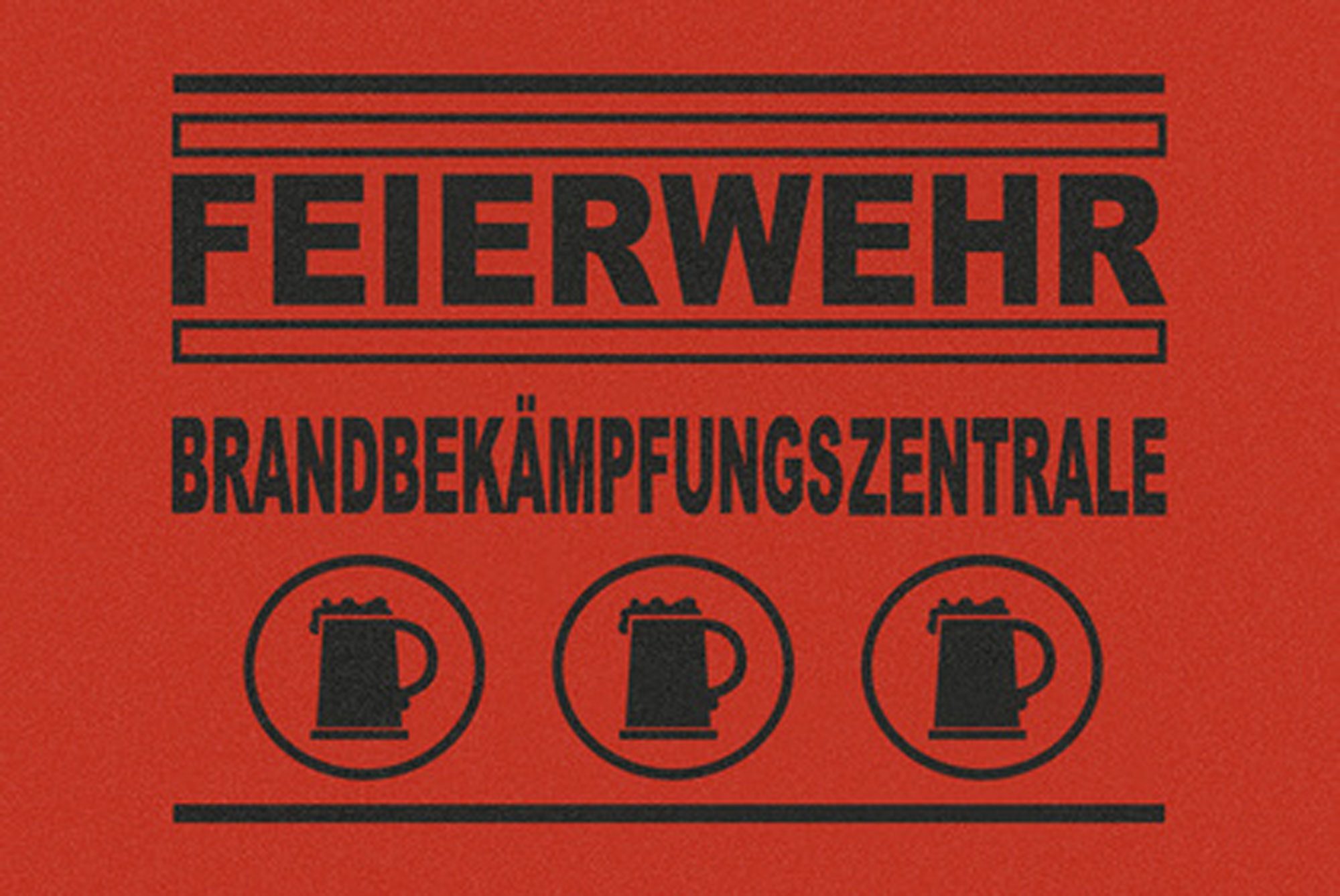 Fußmatte Fußmatte - Feierwehr
