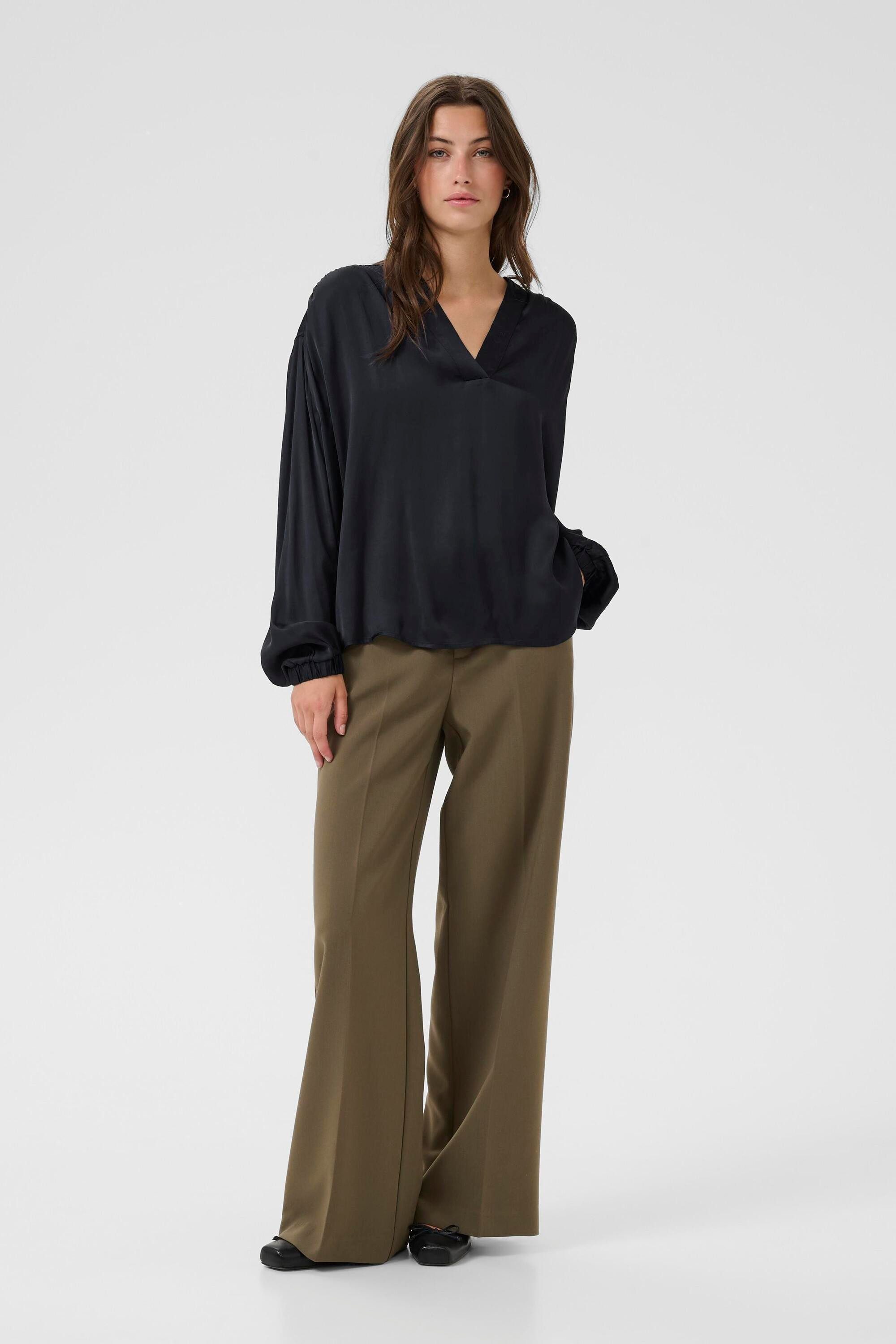 Part Two Kurzarmbluse Kurzarm-Bluse NatalesPW