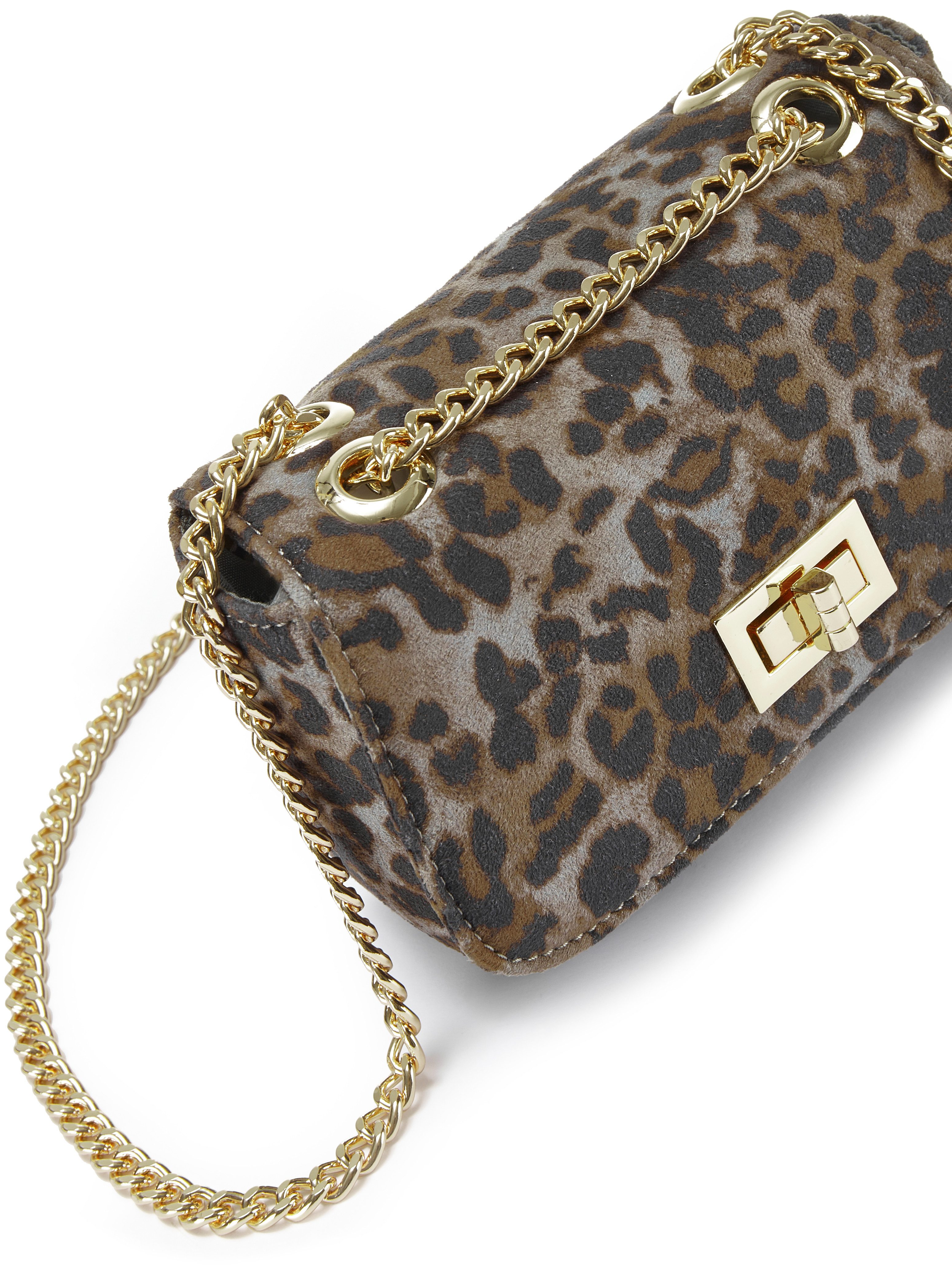 Vivance by Lascana Umhängetasche, Minibag, Handtasche, Henkeltasche, Crossbody Bag, Leo-Optik VEGAN – Bild 5 von 5