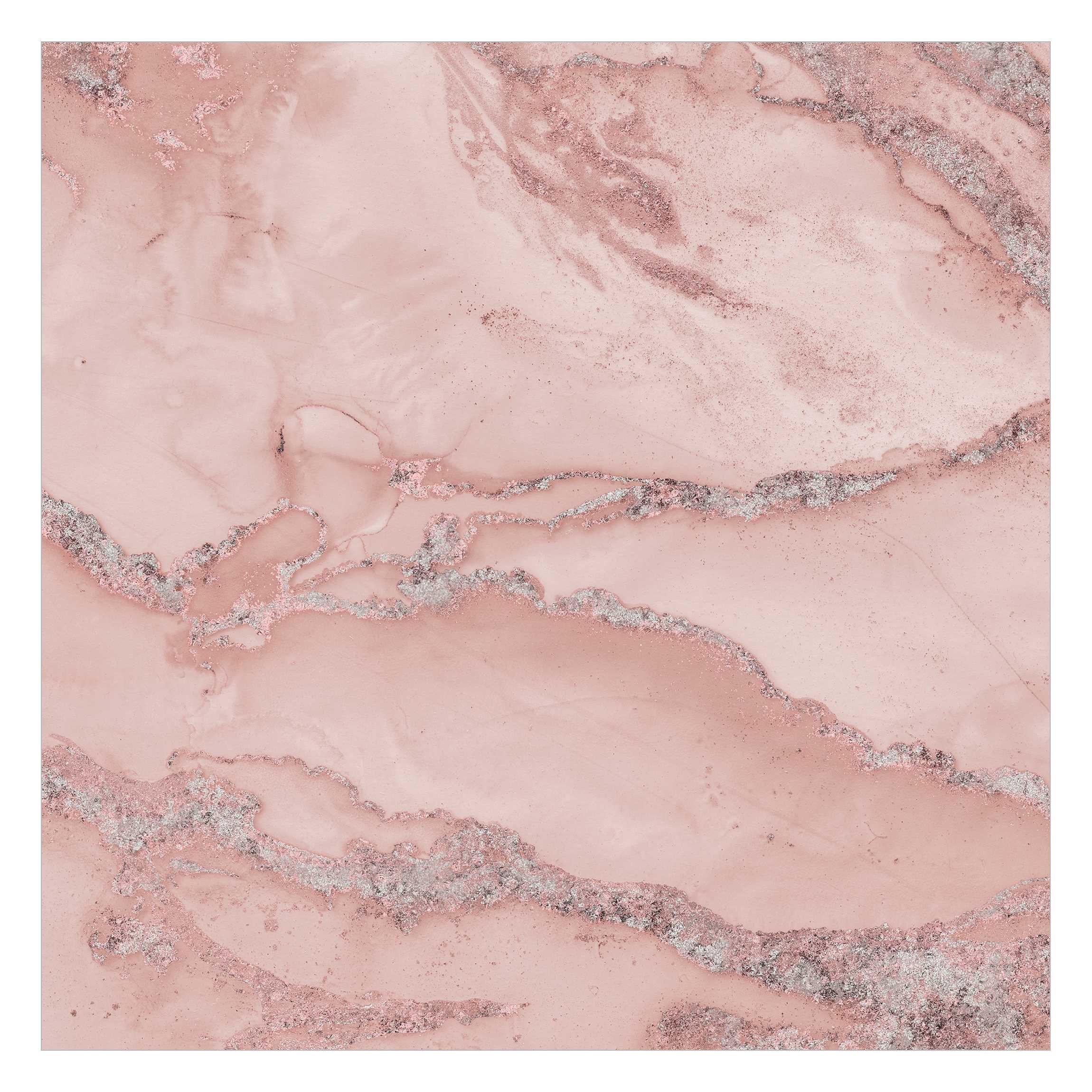 Bilderdepot24 Vliestapete Marmorn Marmor Rose Glitzer Steinoptik 3D-Effekt günstig online kaufen