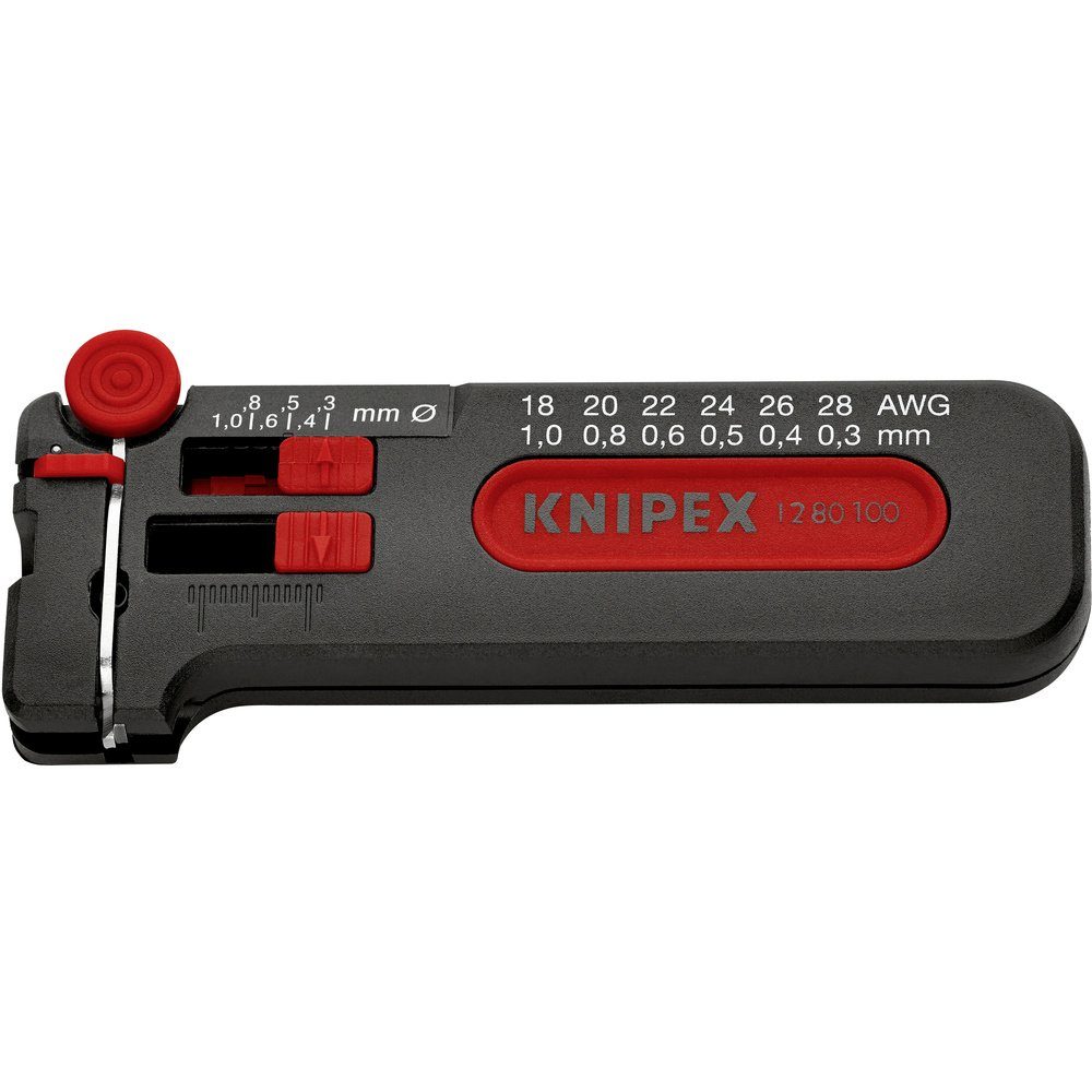 Kabelmesser CU-Leiter 100 für SB Knipex Geeignet 80 0.3 bis Drahtabisolierer 12 Knipex