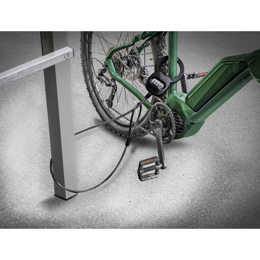 EUFAB Kettenschloss Fahrrad Handschellenschloss 16321