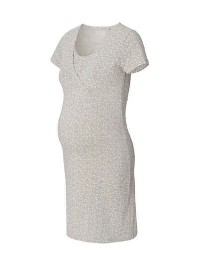 ESPRIT maternity Umstandsnachthemd »Jersey-Kleid mit Sternen-Print, Bio-Baumwolle«