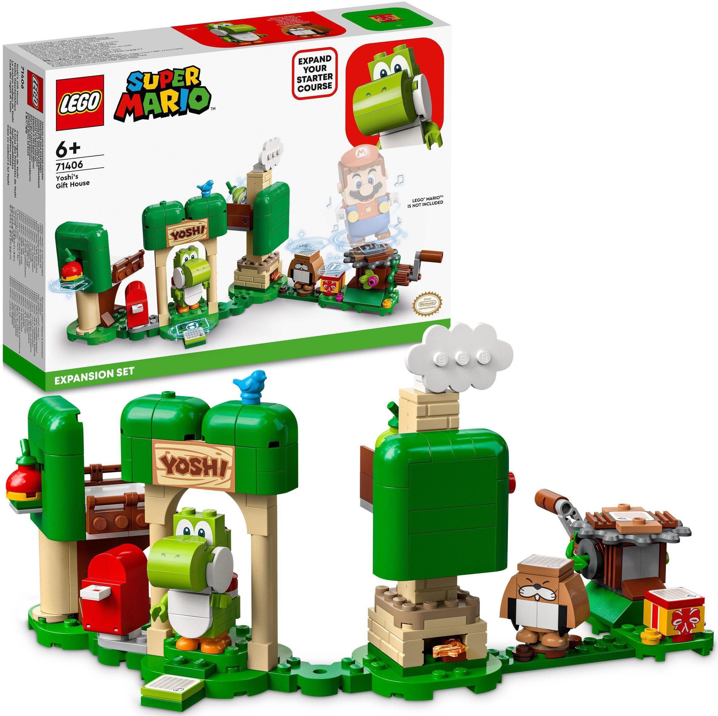Yoshis Geschenkhaus – Erweiterungsset (71406), LEGO® Super Mario Konstruktionsspielsteine