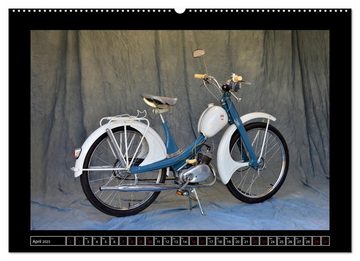 CALVENDO Wandkalender NSU Quickly - Mein Moped (Premium, hochwertiger DIN A2 Wandkalender 2023, Kunstdruck in Hochglanz)