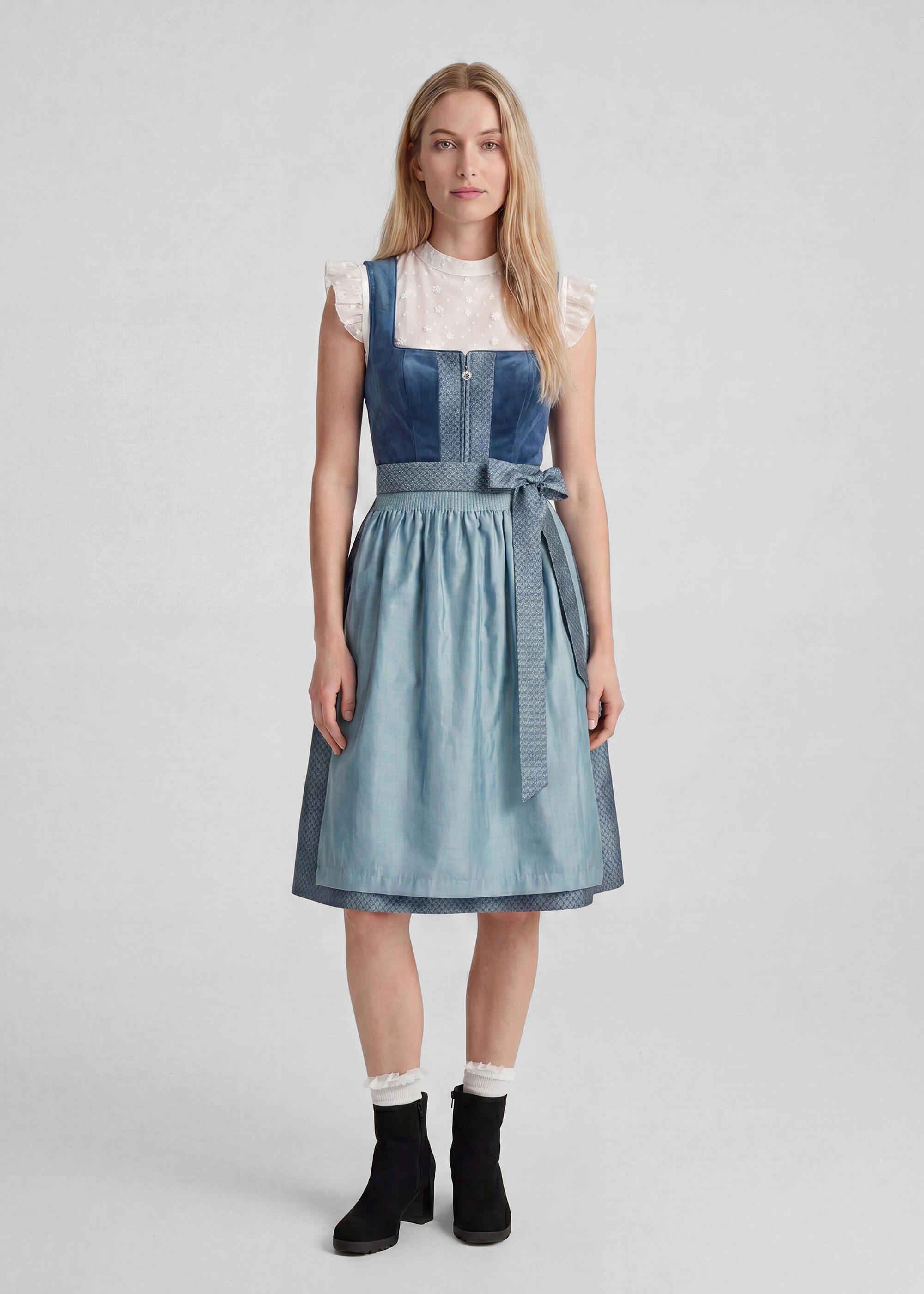Spieth & Wensky Dirndl Kathi (1-tlg) mit dekorativer Schürze