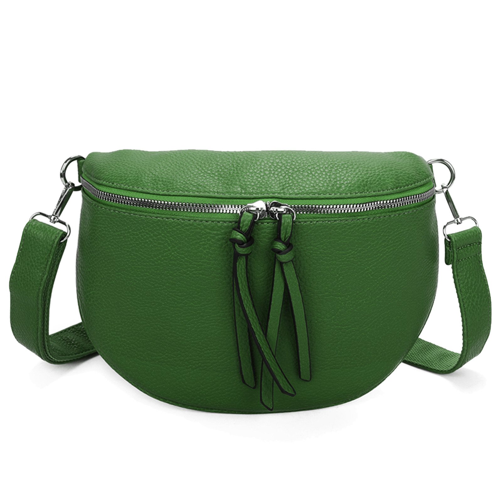 Gürteltasche Bauchtasche Umhängetasche Crossbody-Bag Kunstleder Italy-Design
