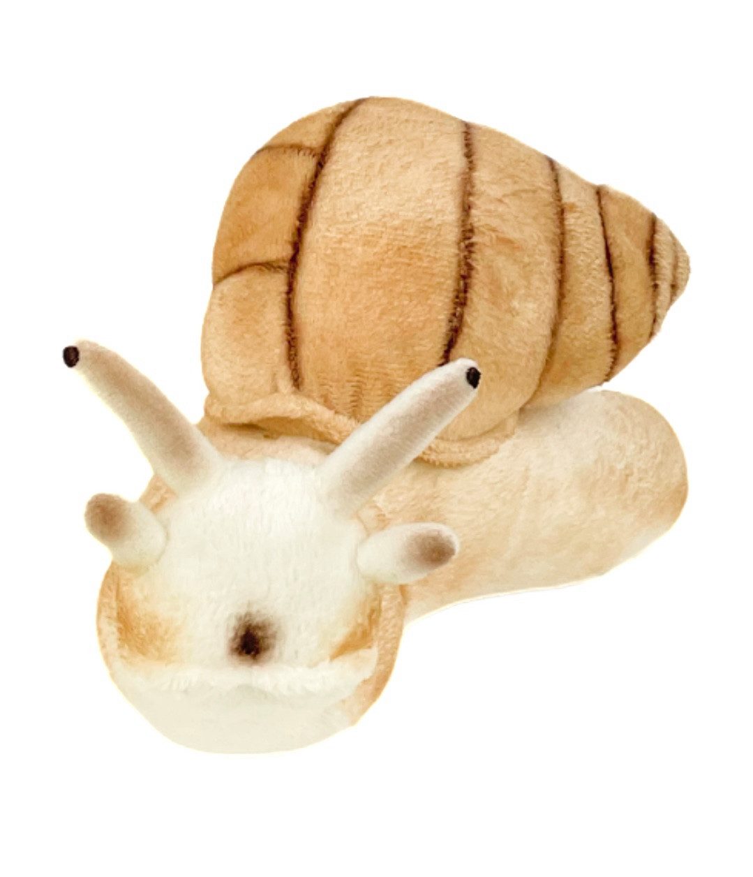 Teddys Rothenburg Kuscheltier Schnecke beige 24 cm Plüschschnecke Stofftier (Plüschtier, Stoffschnecke)
