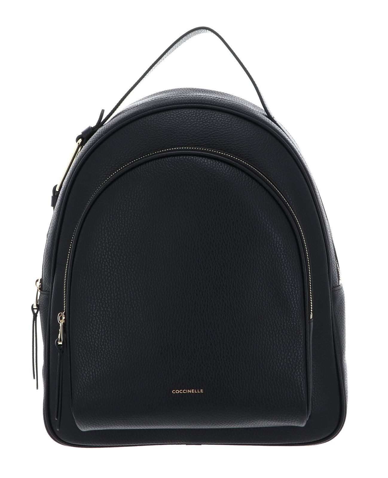 COCCINELLE Rucksack Backpack Grained Leather, aus echtem Rindsleder