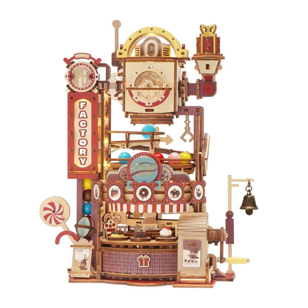 ROKR 3D-Puzzle Murmelbahn "Chocolate Factory", 420 günstig online kaufen