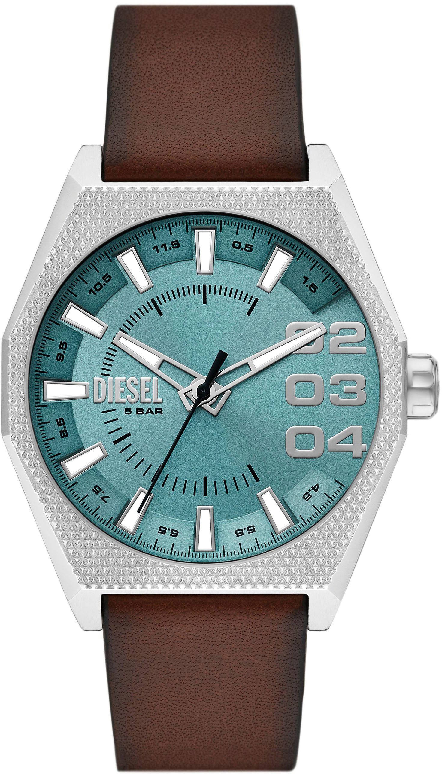 Diesel Quarzuhr SCRAPER, DZ2174, Armbanduhr, Herrenuhr