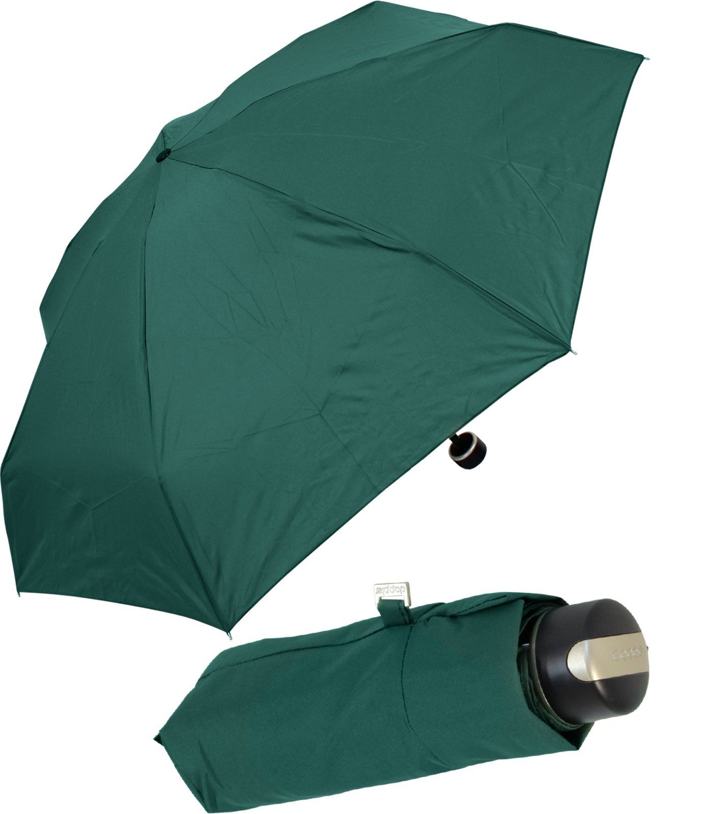 doppler® Taschenregenschirm Carbonsteel Mini XS leicht klein, treue verstauen der leicht zu und Begleiter, kompakt