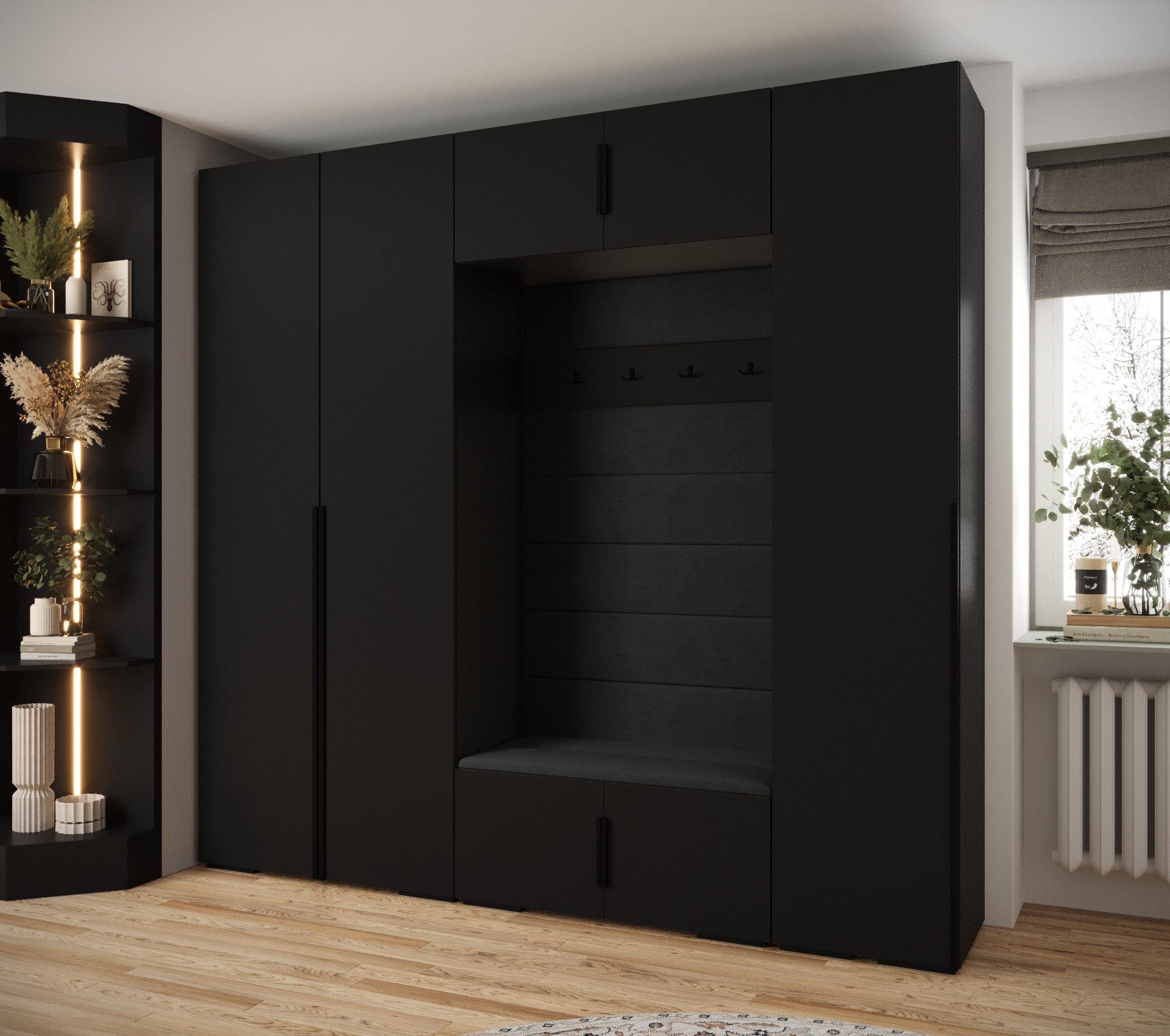 ABIKS MÖBEL Kompaktgarderobe INOVA 1 SATZ günstig online kaufen