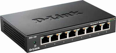 D-Link »DGS-108 8-Port Layer2 Gigabit Switch« Netzwerk-Switch