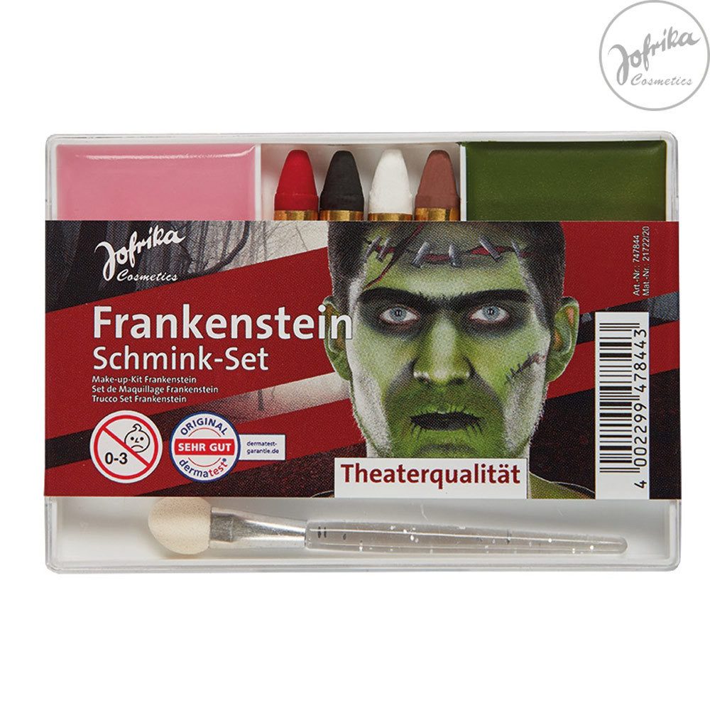 jofrika Schmink-Set Jofrika Karneval Schmink-Set 'Frankenstein' 747844