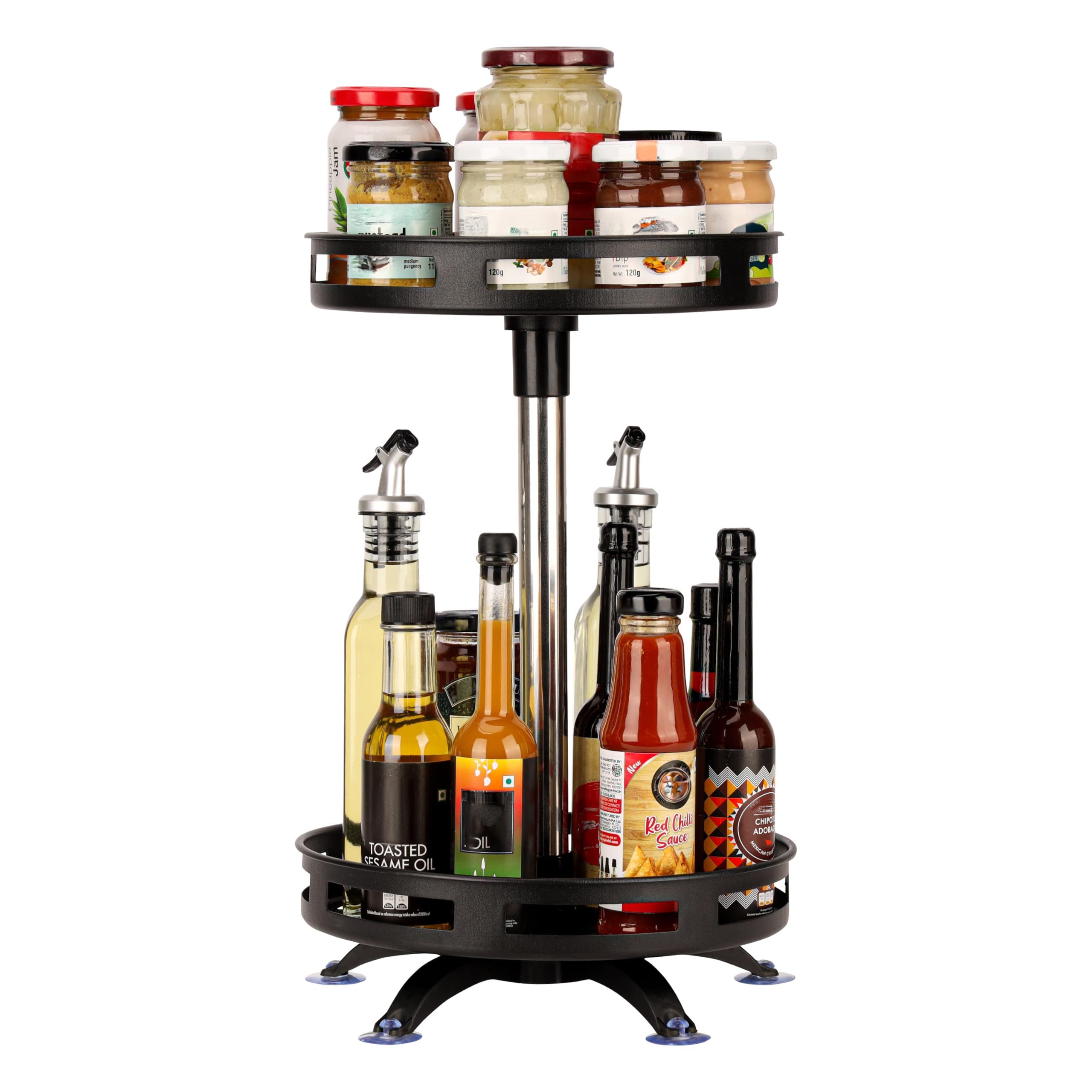 Belle Vous Gewürzregal Belle Vous 2-Ebenen Gewürzregal drehbar - Rotierende günstig online kaufen