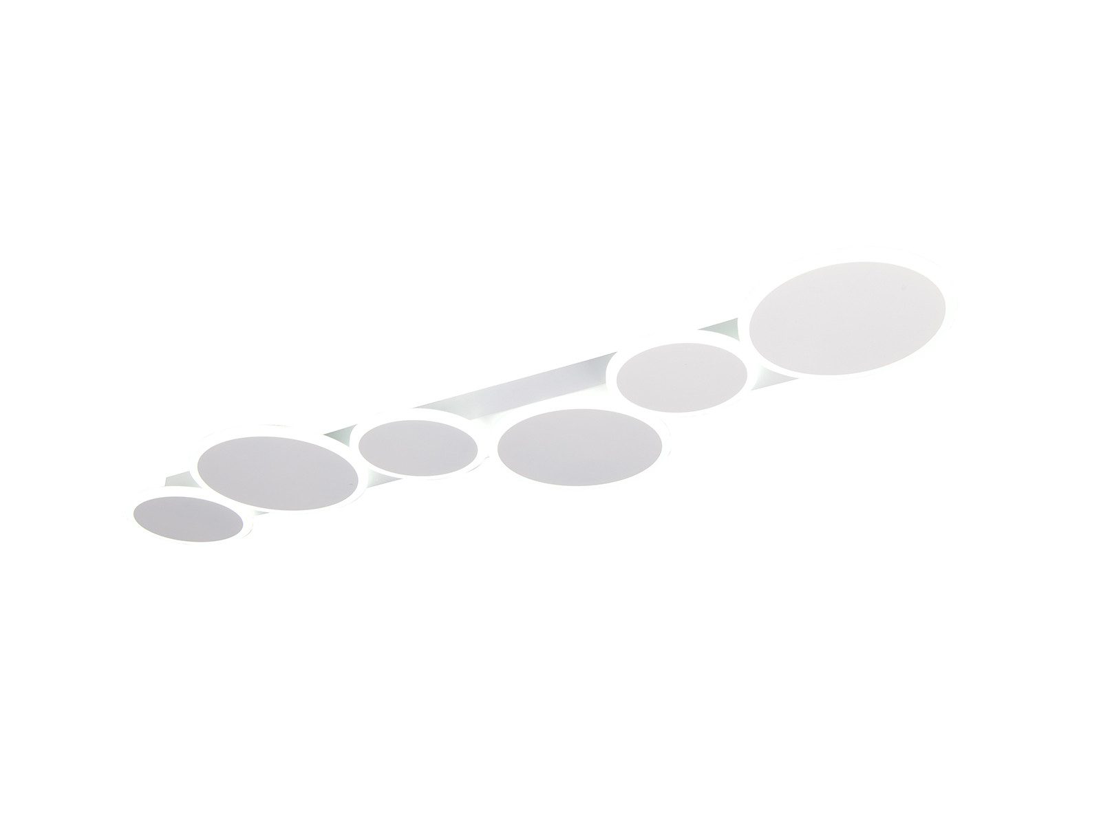 TRIO Leuchten LED Deckenleuchte mit Fernbedienung & Tageslicht B: 100cm, dimmbar Nachtlichtfunktion, LED fest integriert, Neutralweiß, Warmweiß, Tageslichtweiß, Büro Tageslicht-Lampe Decke, dimmbar über Licht-Schalter, flach & lang