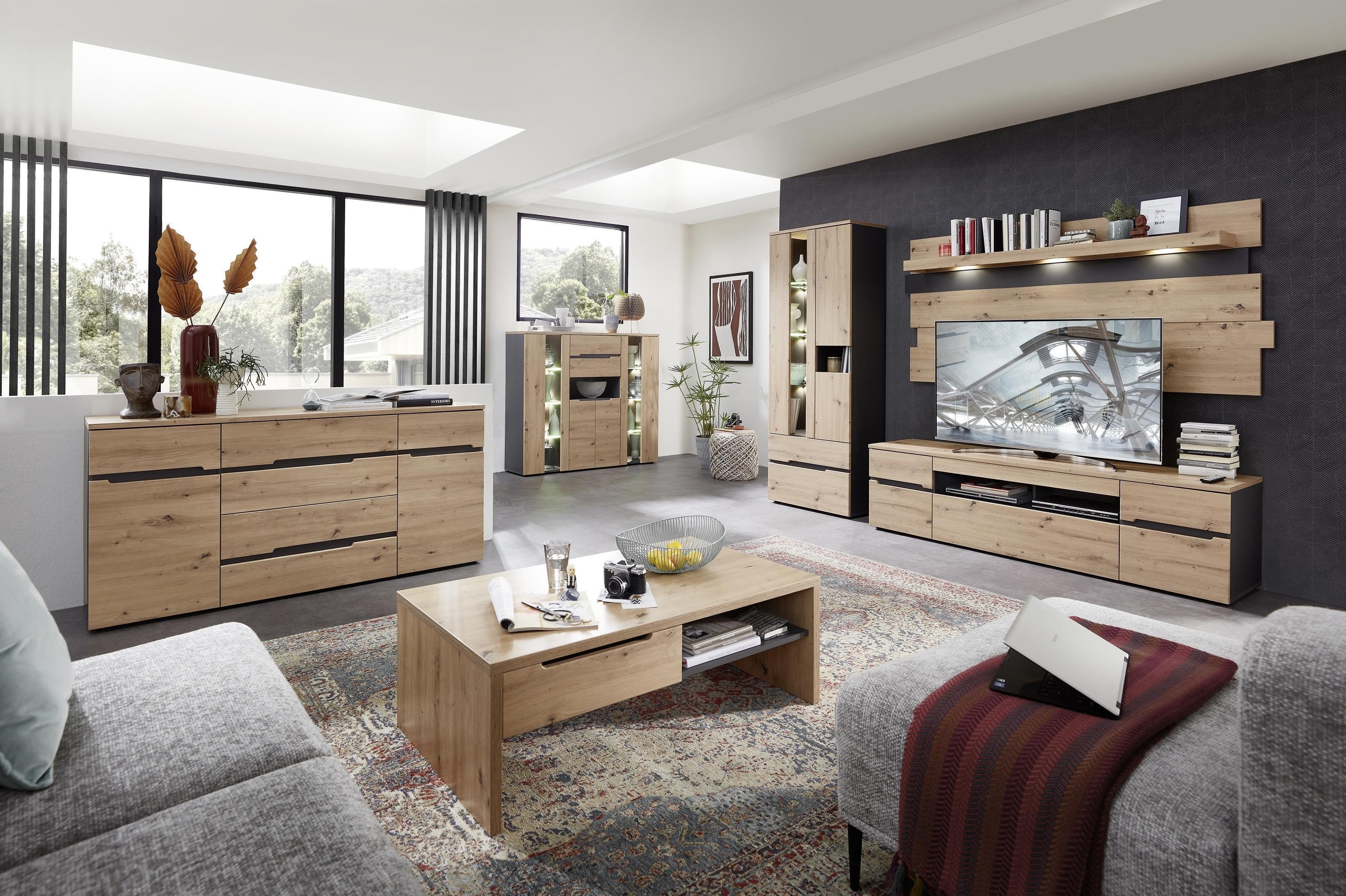 freiraum Couchtisch Meagan, 110 x 40 x 65 cm (B/H/T)