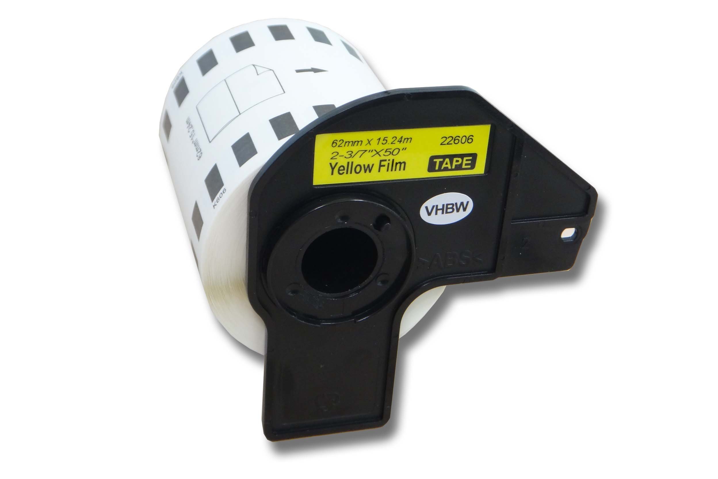 vhbw Etikettenpapier, passend für Brother PT QL-650, QL650TD, QL-700, QL-710, QL-710W, QL-720, QL720NW Drucker & Kopierer Etikettendrucker