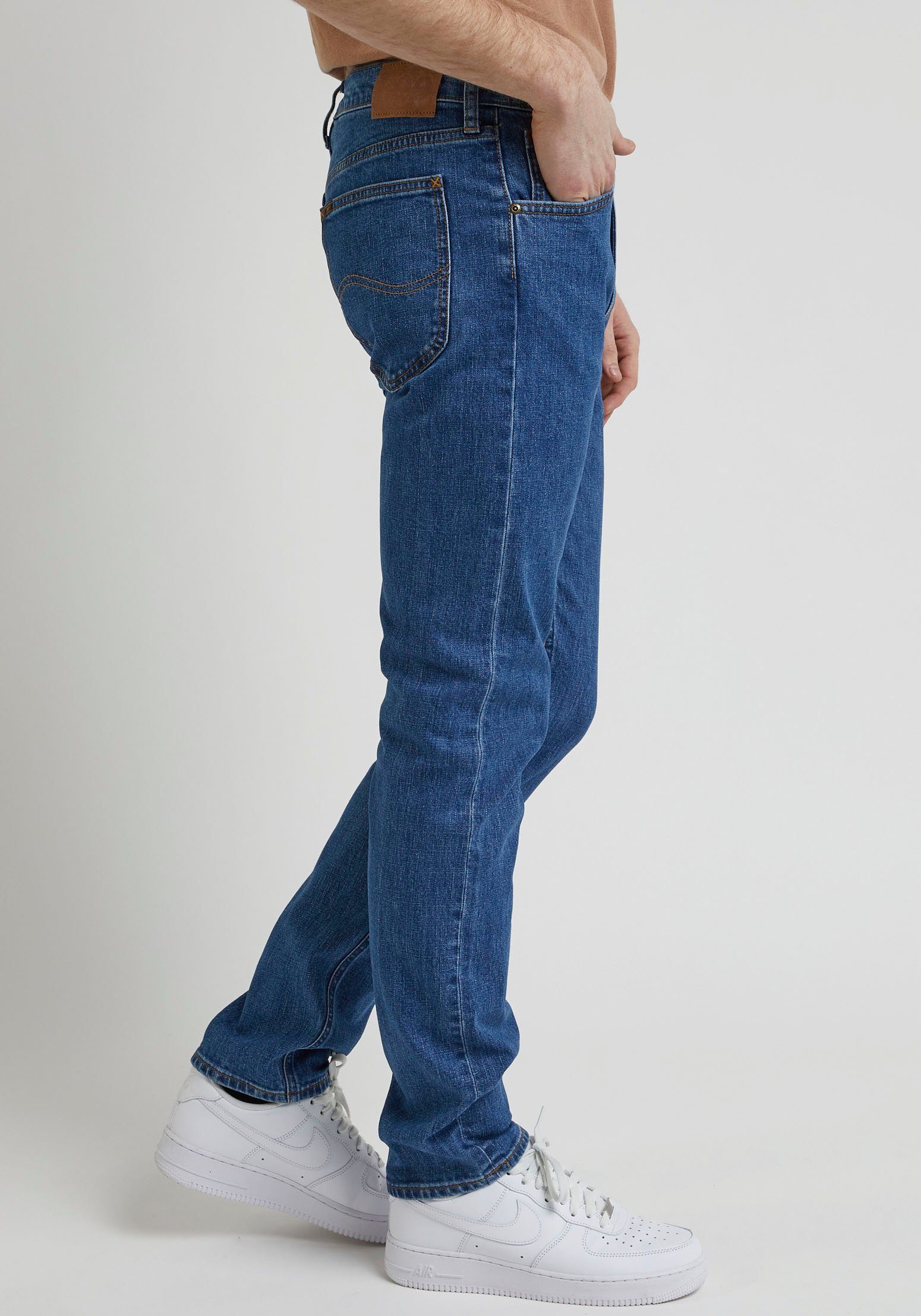 mid stoneage ZIP Regular-fit-Jeans DAREN FLY Lee®