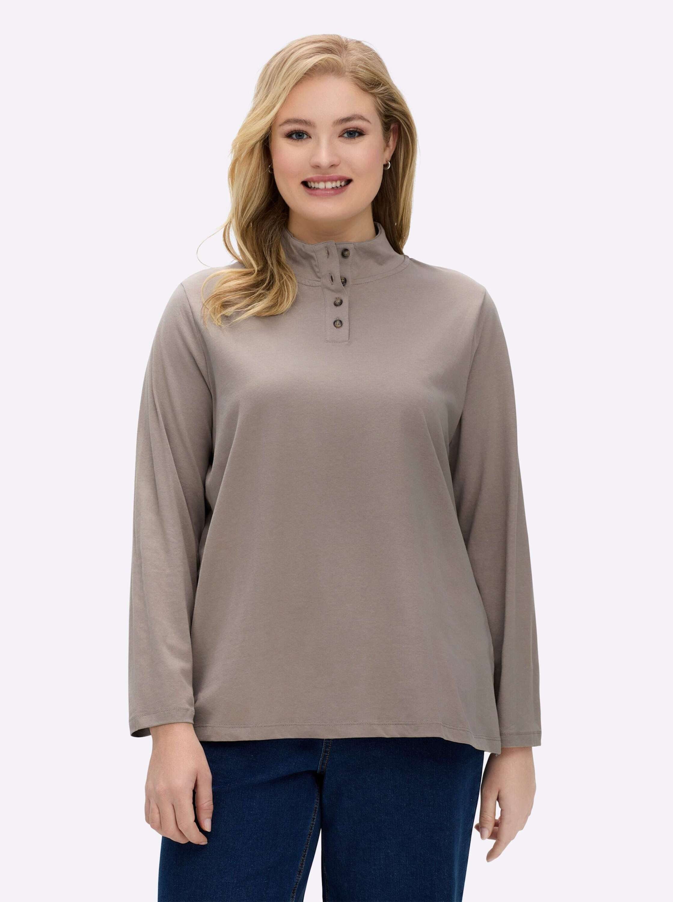Sieh an! T-Shirt Shirt Langarm