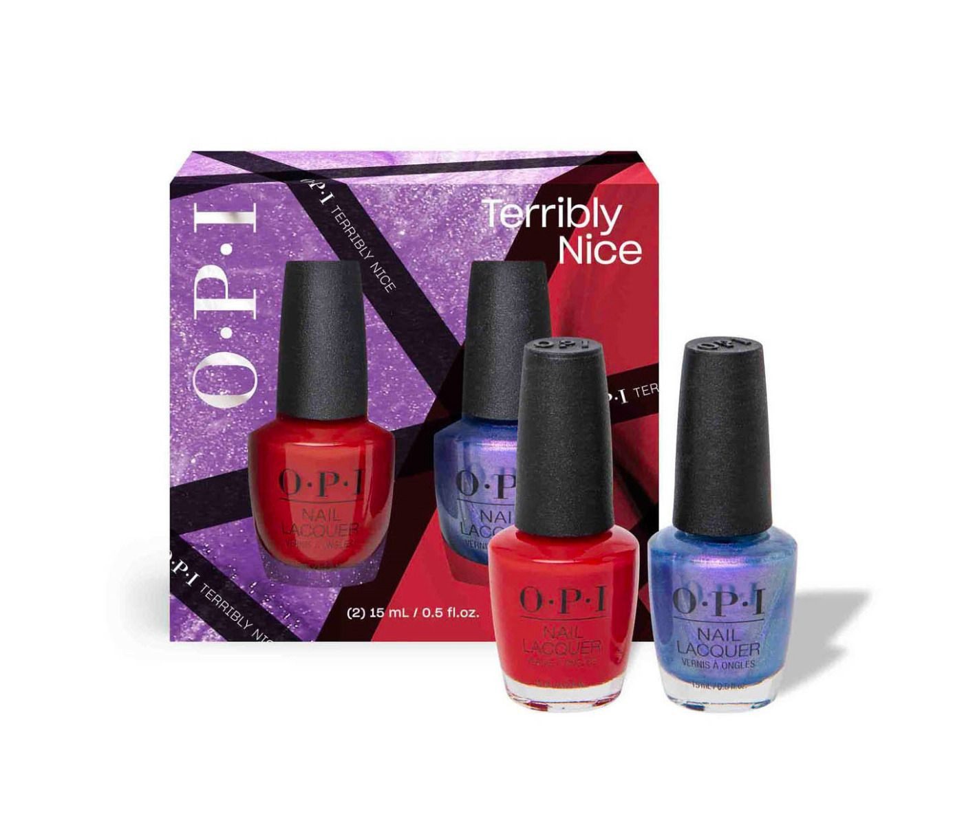 Haargel OPI Nagellack Terribly Nice Duo Giftset 2st