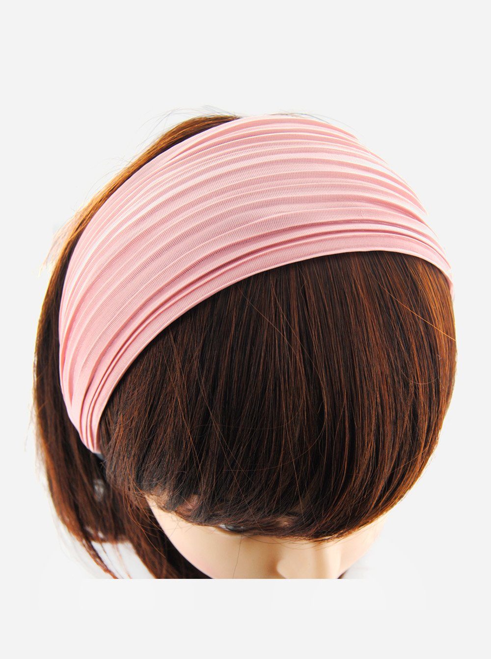 axy Haarreif Breiter Haarreif Wunderschön, Breiter Haarband Pink Damen Haarreifen Haarreif