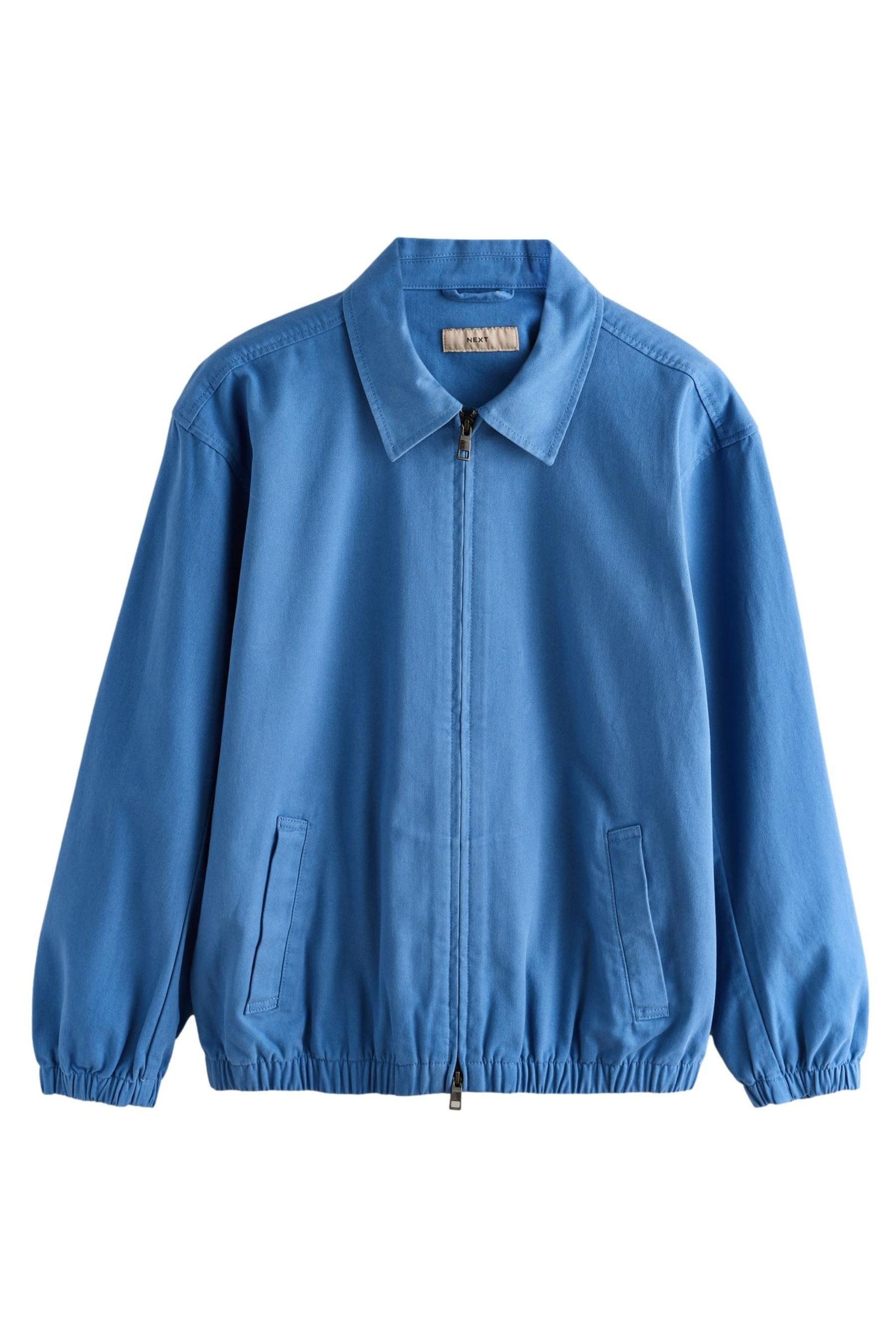 Next Hemdjacke Harrington-Jacke aus Twill (1-St)