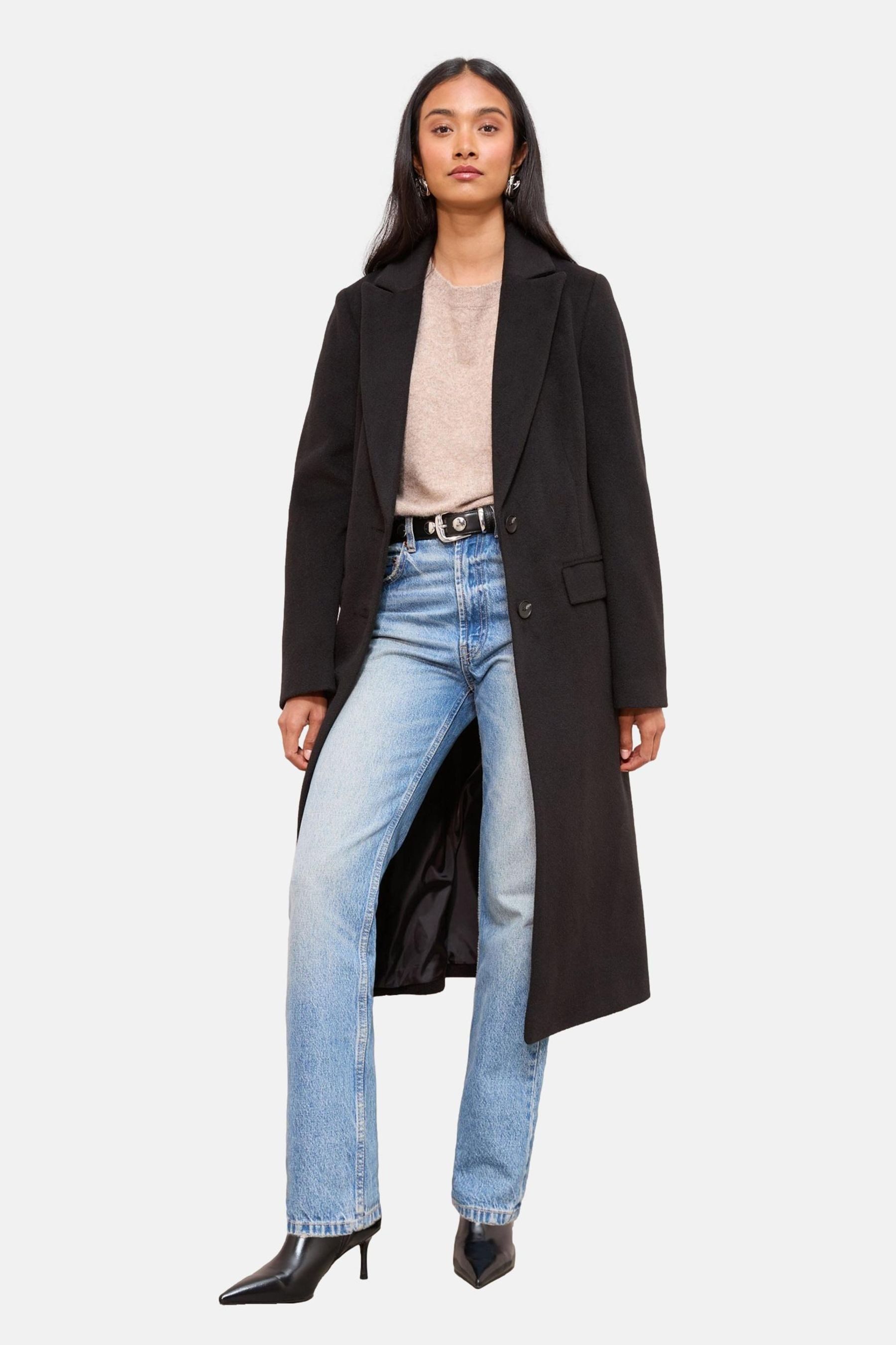 Friends Like These Langmantel Friends Like These Maximantel mit Knopf, Petite (1-tlg)